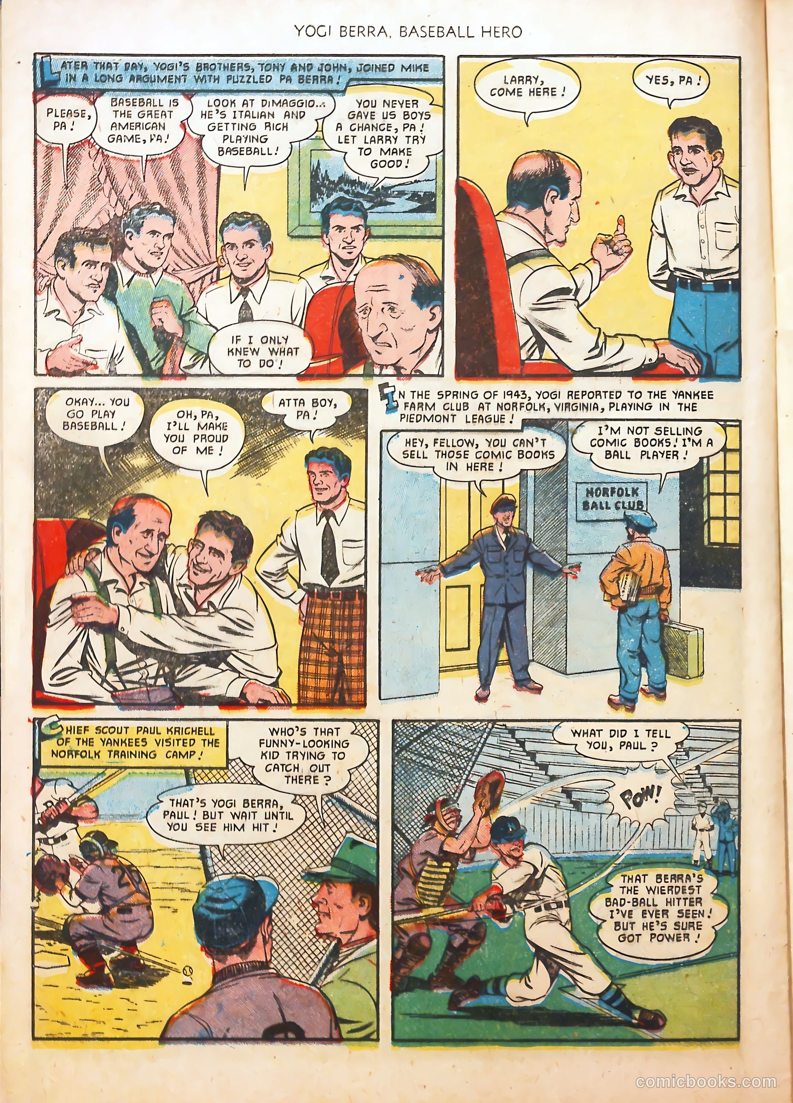 Yogi Berra #1 — page 12 of 36