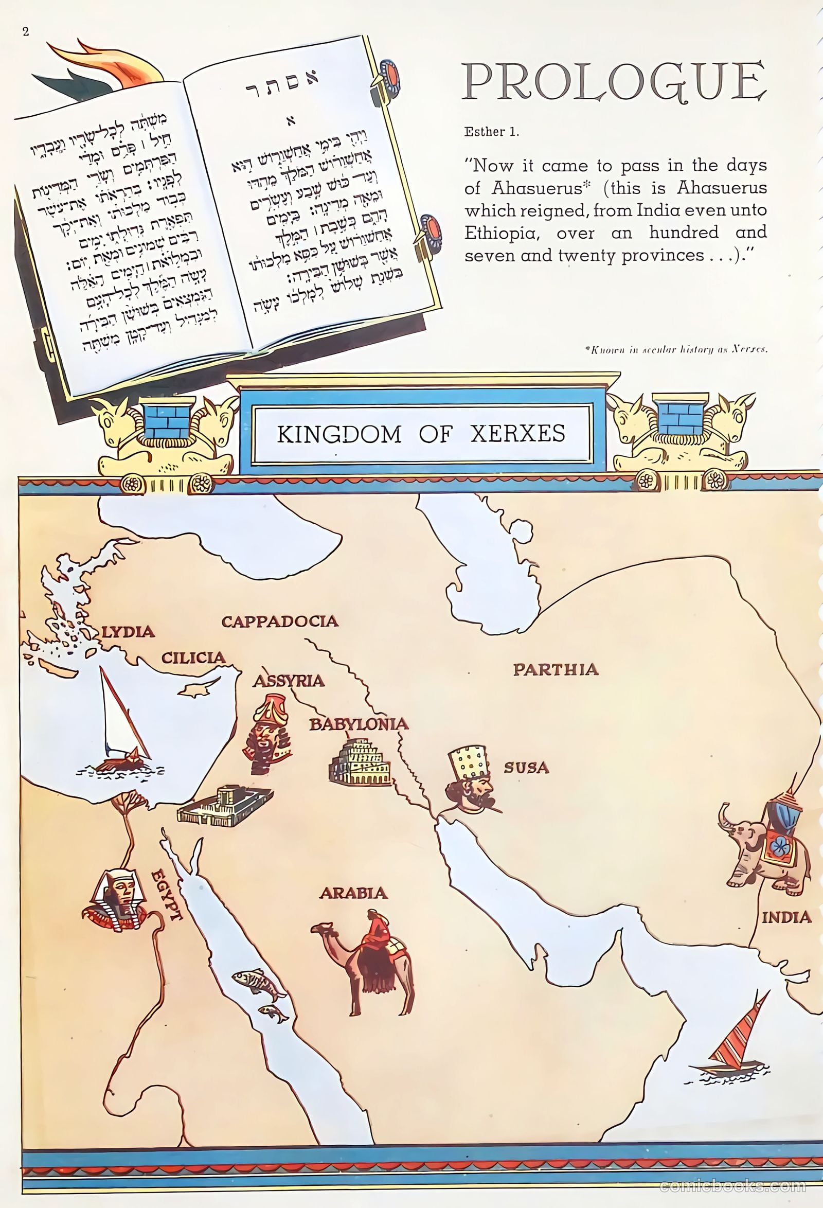 The Life of Esther Visualized #1 — page 2 of 48