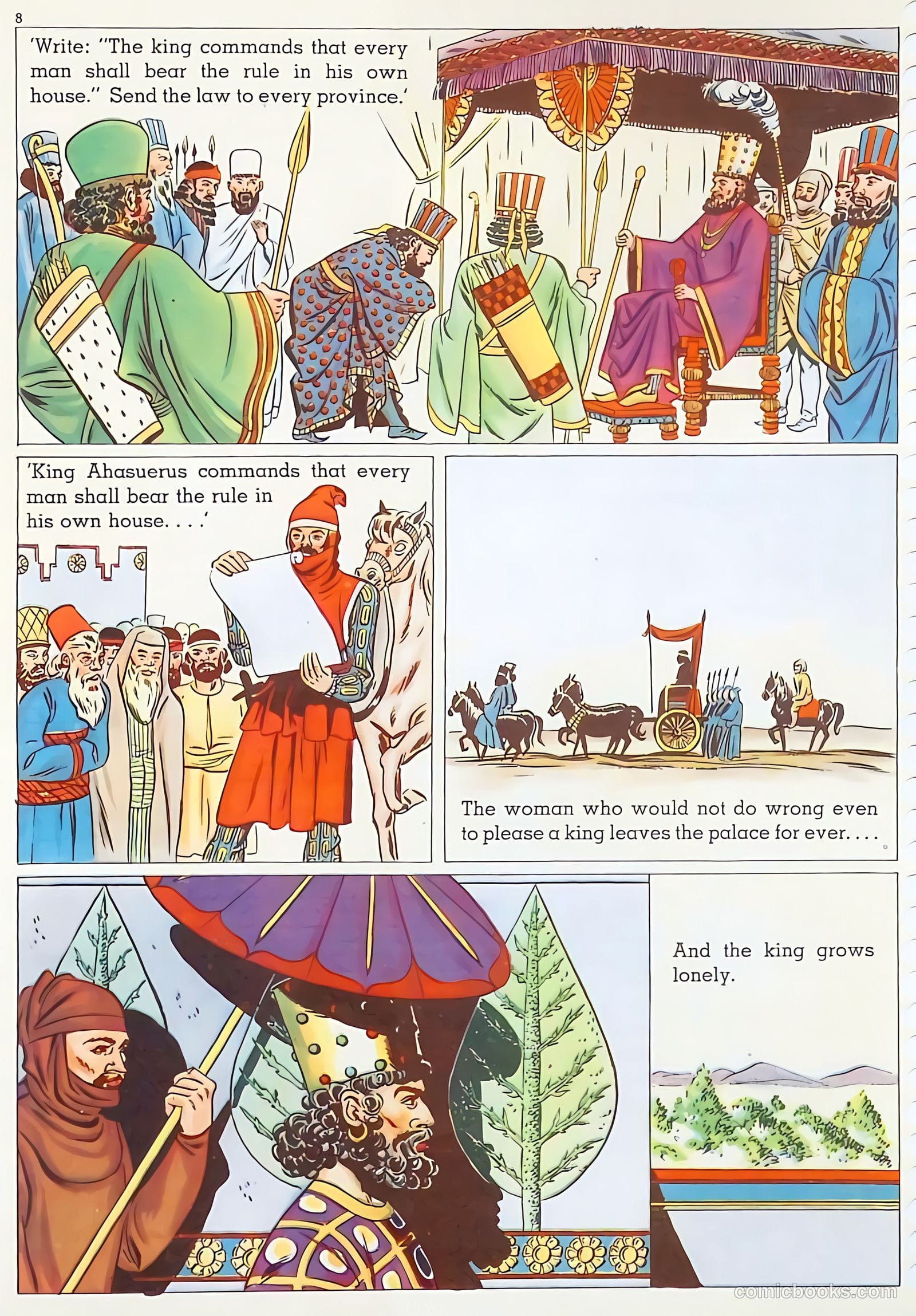 The Life of Esther Visualized #1 — page 9 of 48