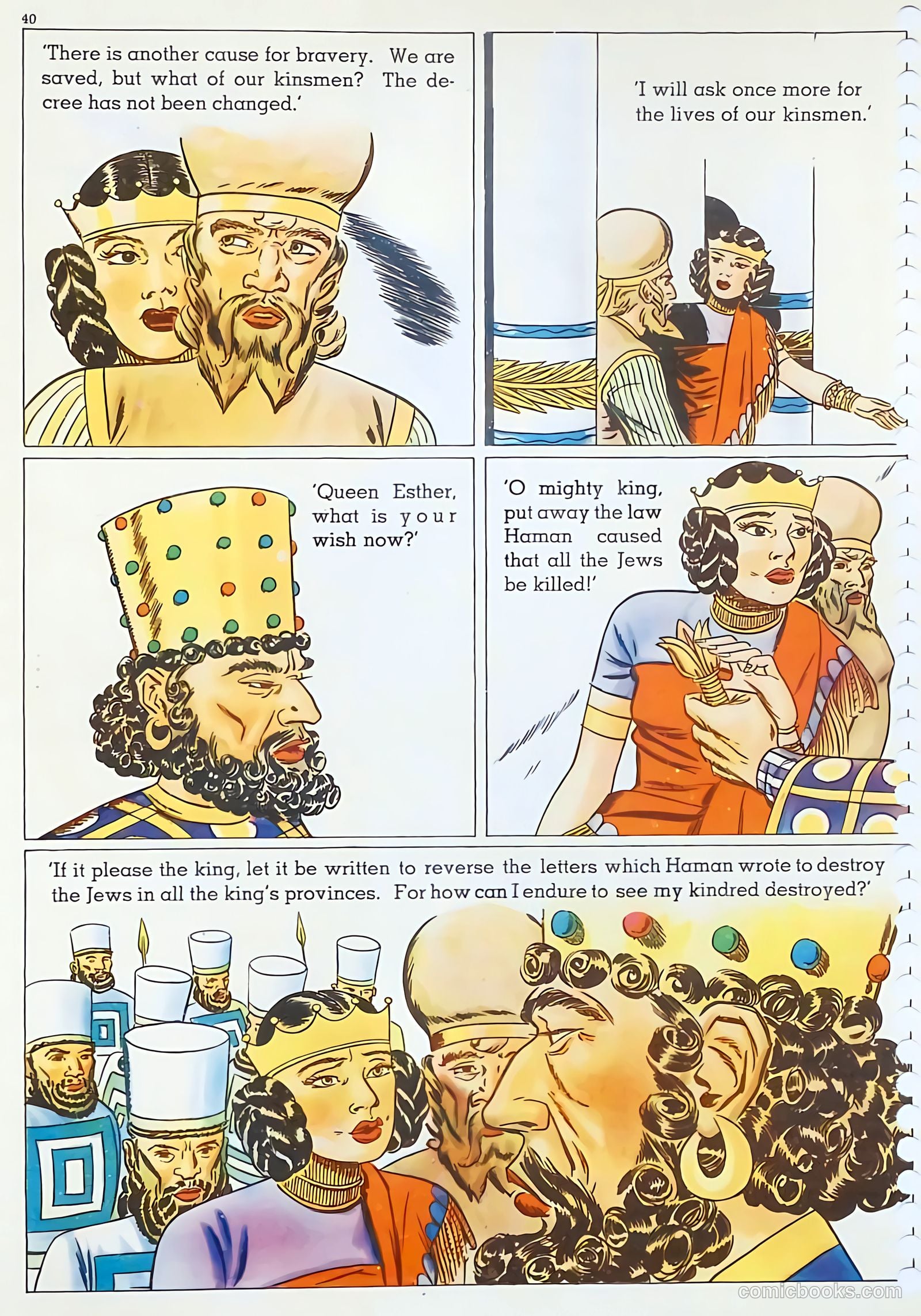 The Life of Esther Visualized #1 — page 40 of 48