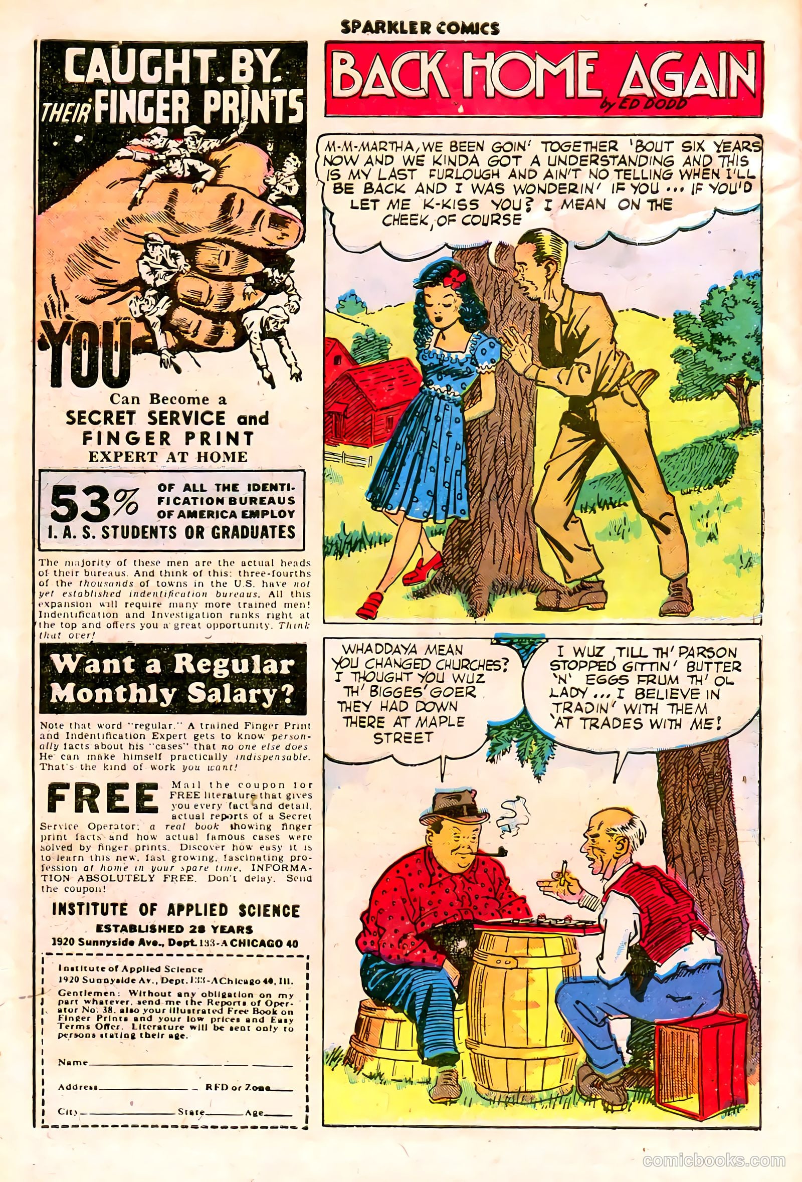 Sparkler Comics #44 — page 3 of 41
