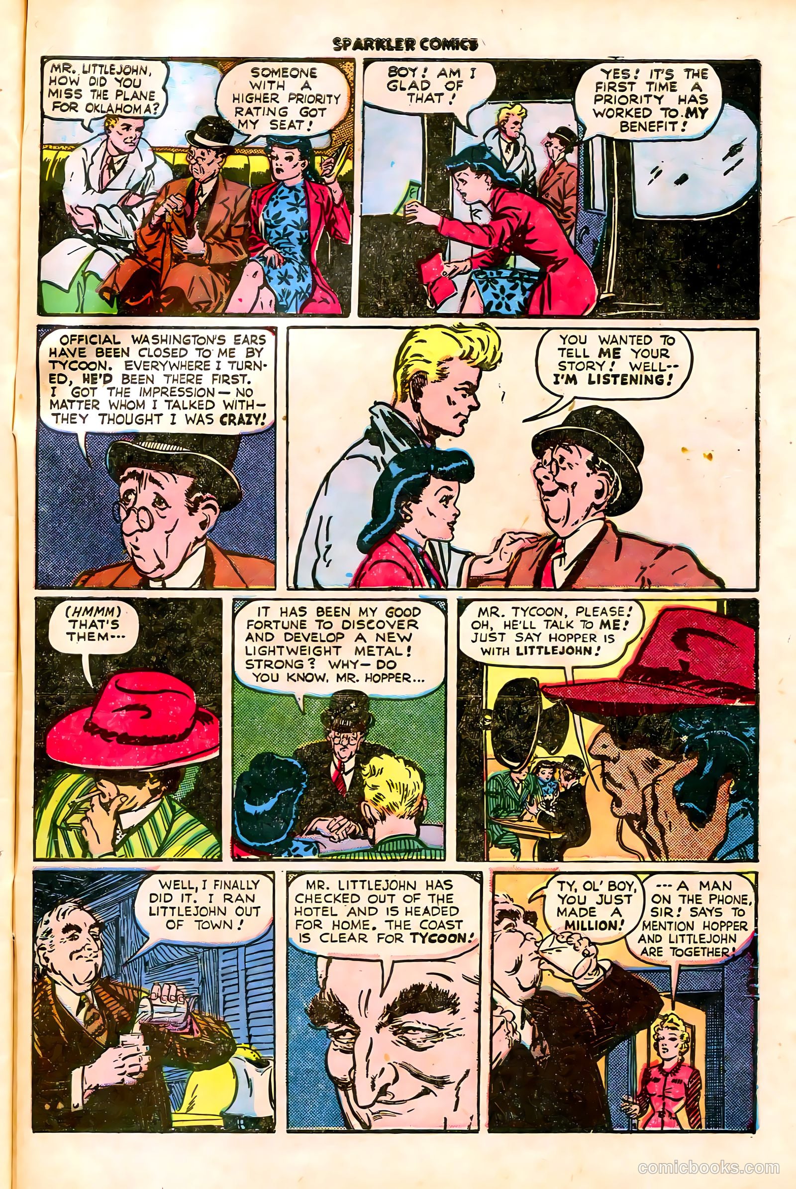 Sparkler Comics #44 — page 36 of 41