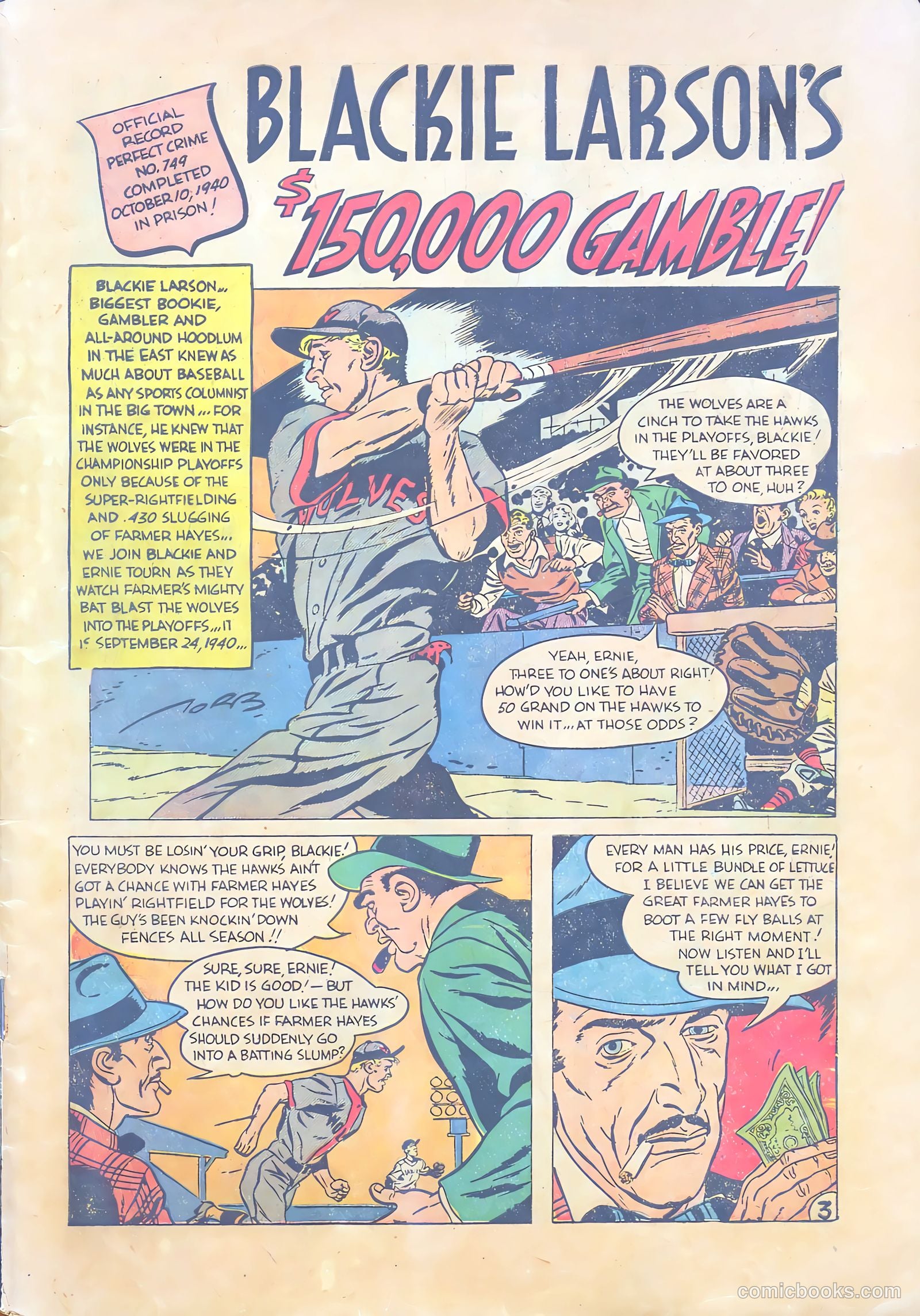 The Perfect Crime #6 — page 3 of 52