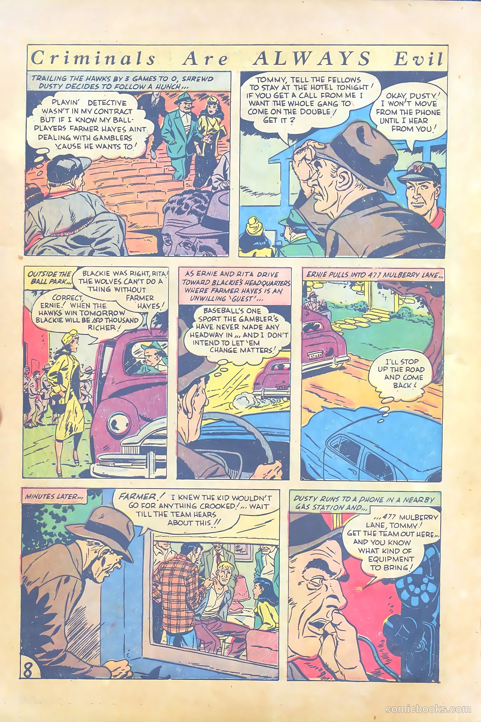 The Perfect Crime #6 — page 8 of 52