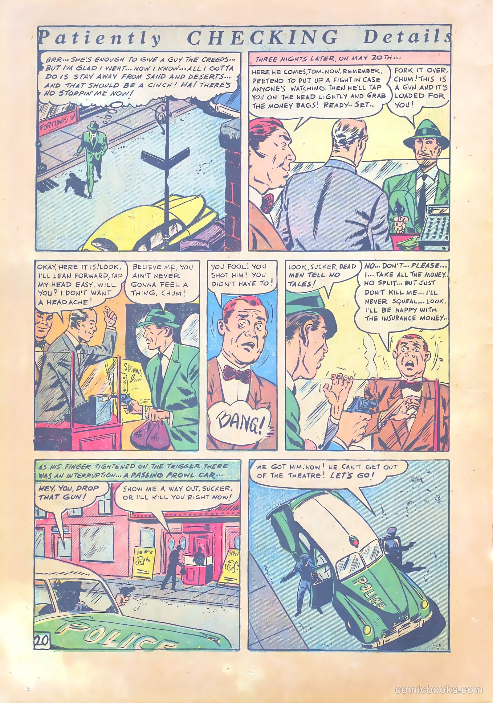 The Perfect Crime #6 — page 20 of 52