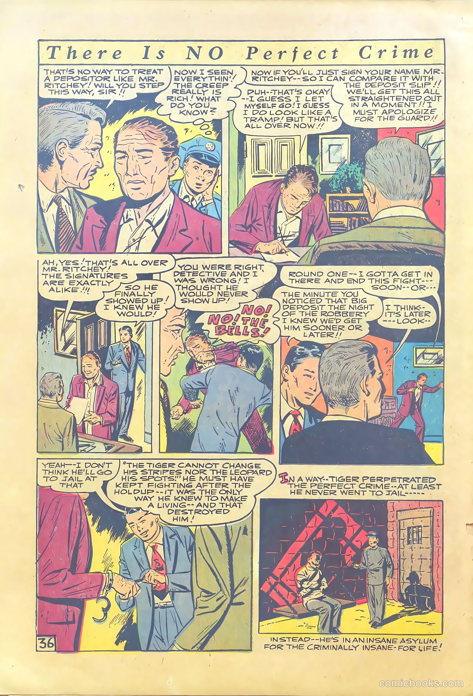 The Perfect Crime #6 — page 36 of 52
