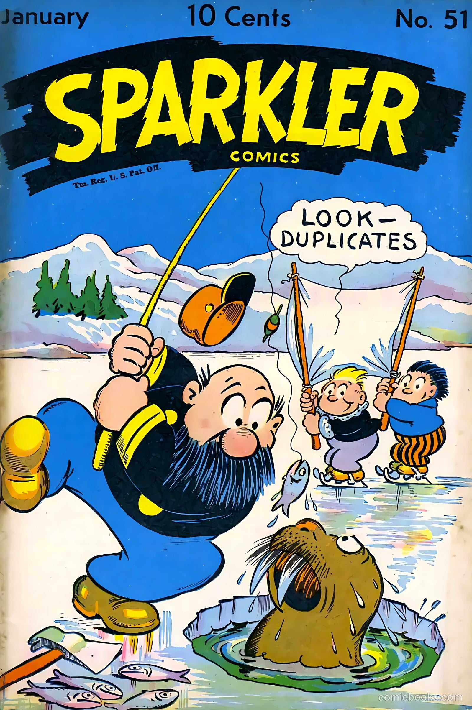 Sparkler Comics #51 — page 1 of 41