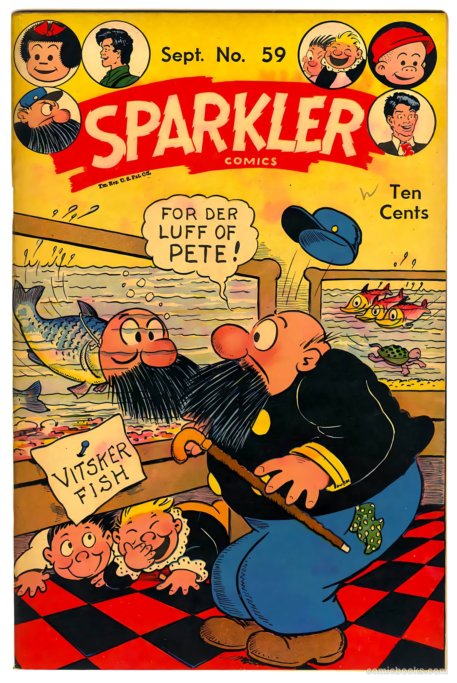 Sparkler Comics #59 — page 1 of 36