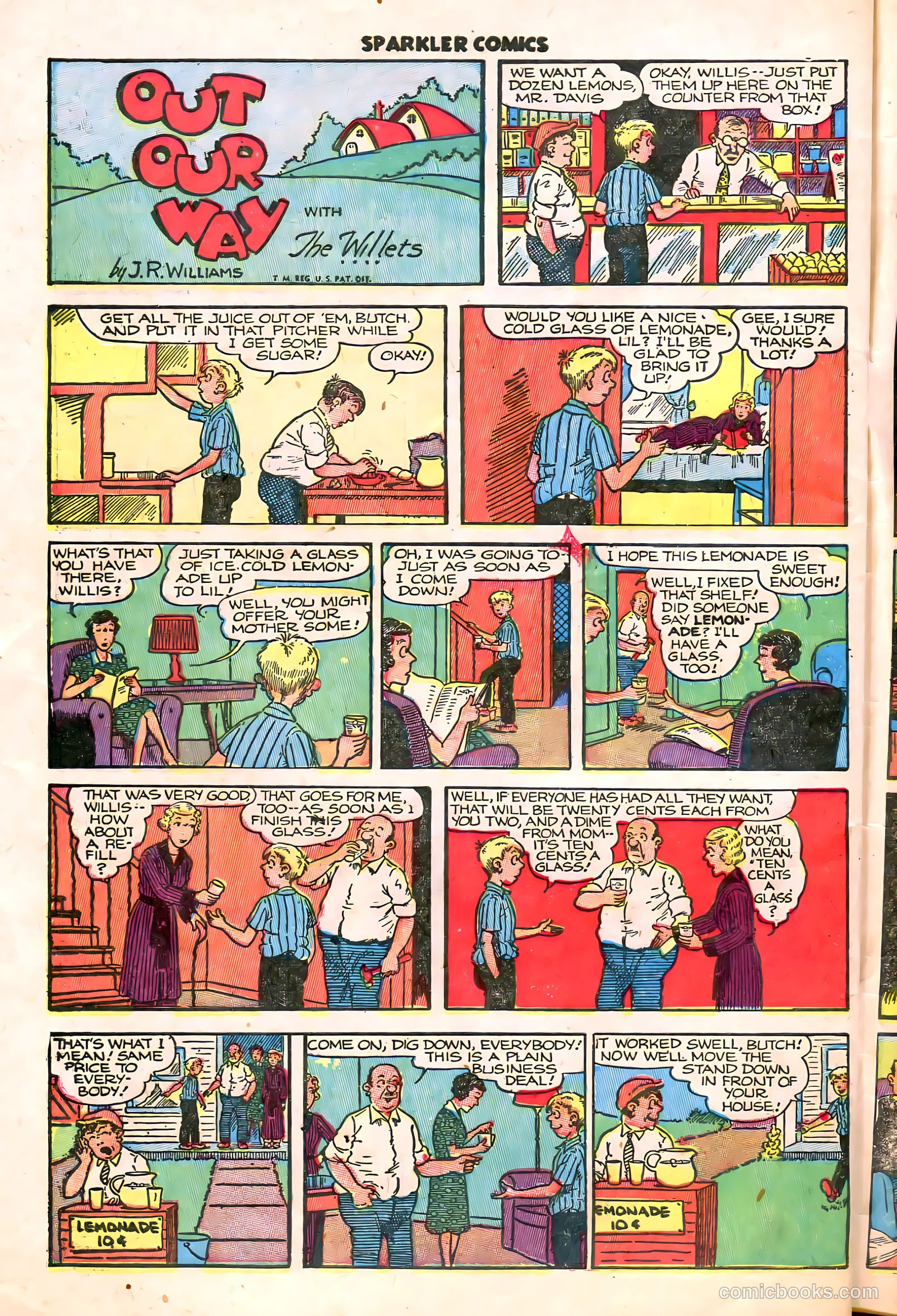 Sparkler Comics #59 — page 32 of 36