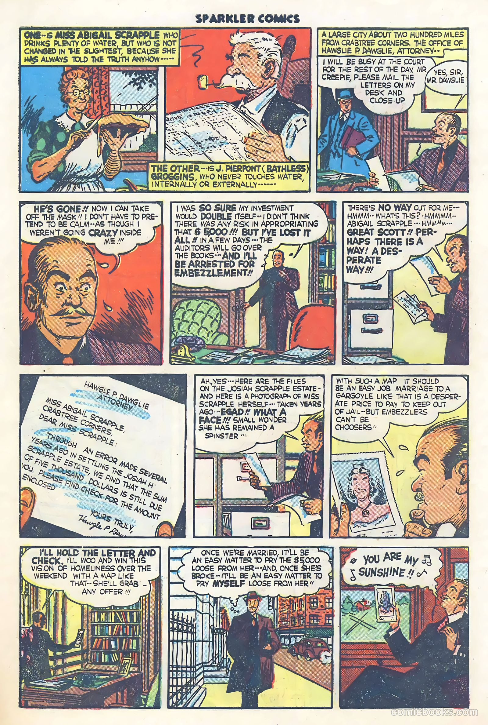 Sparkler Comics #60 — page 25 of 35