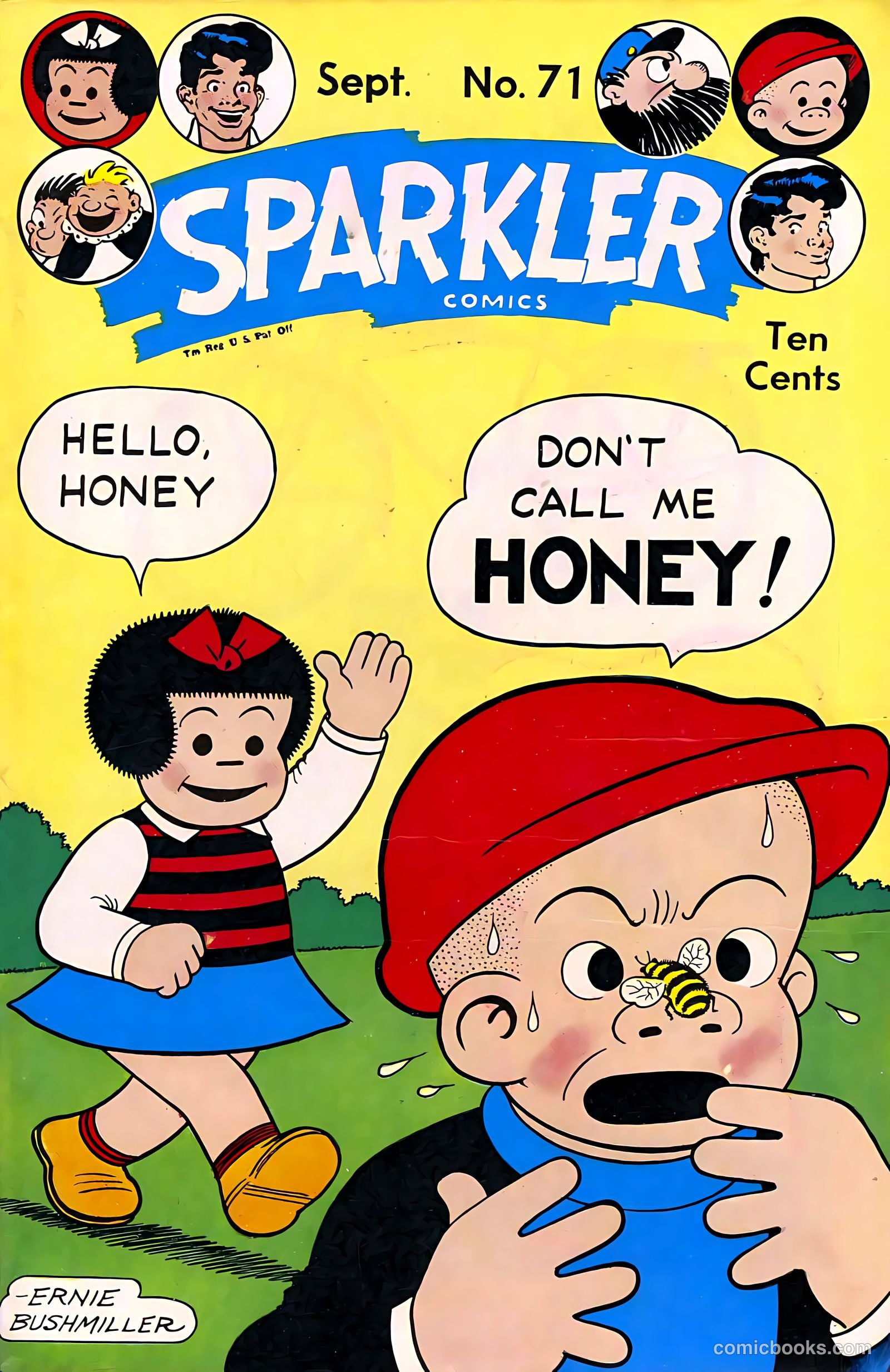 Sparkler Comics #71 — page 1 of 31