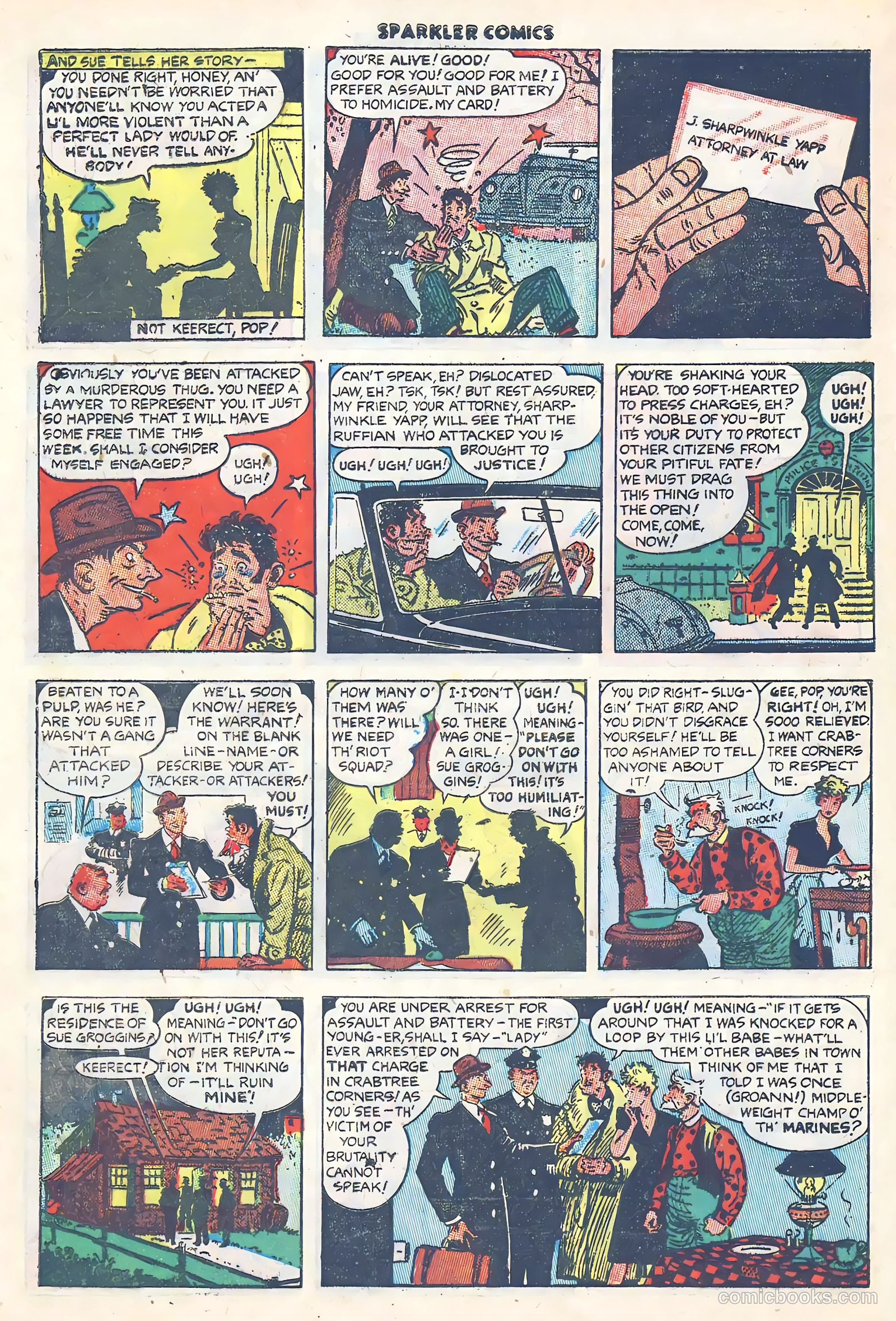 Sparkler Comics #72 — page 21 of 31