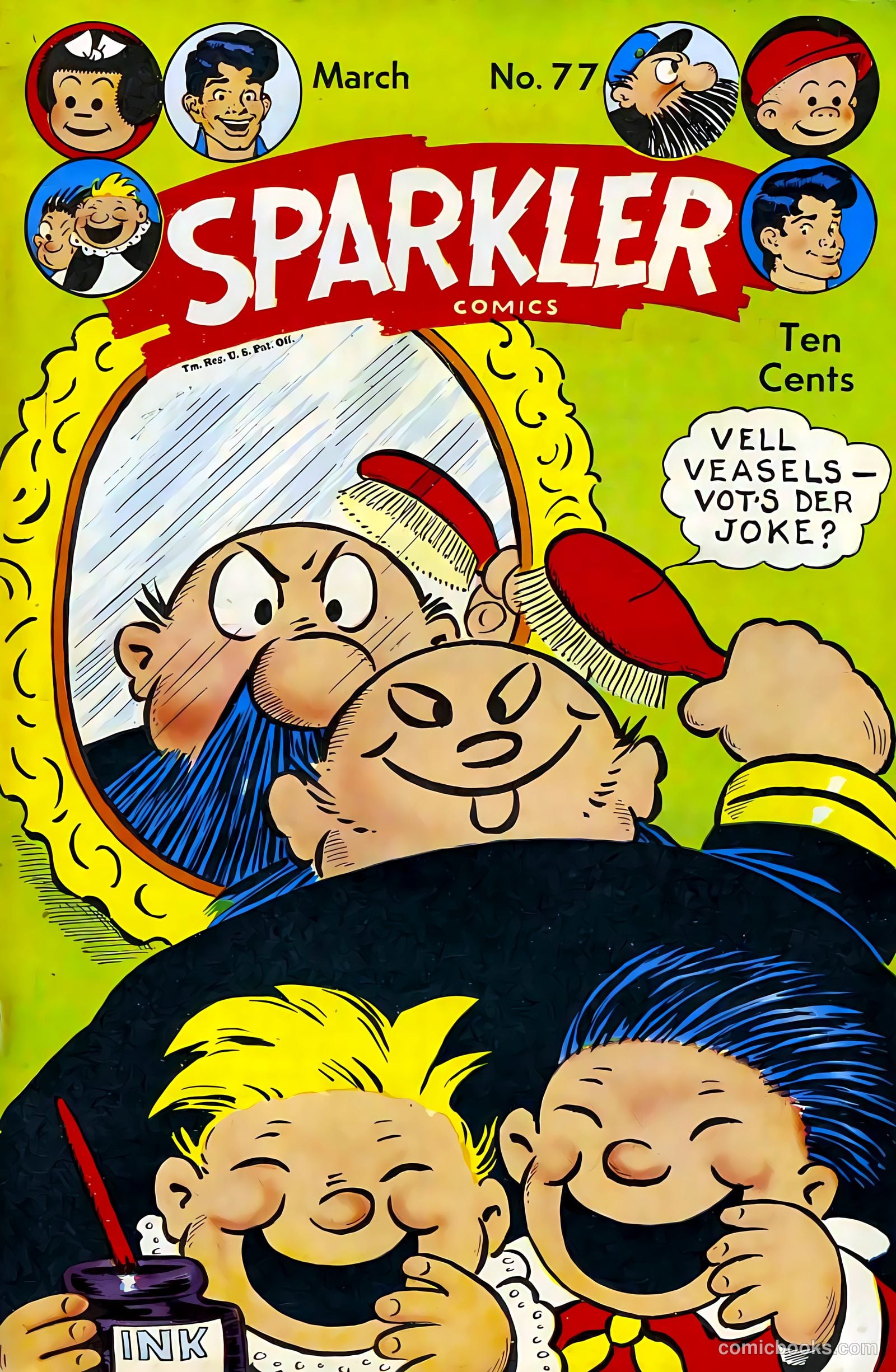 Sparkler Comics #77 — page 1 of 31
