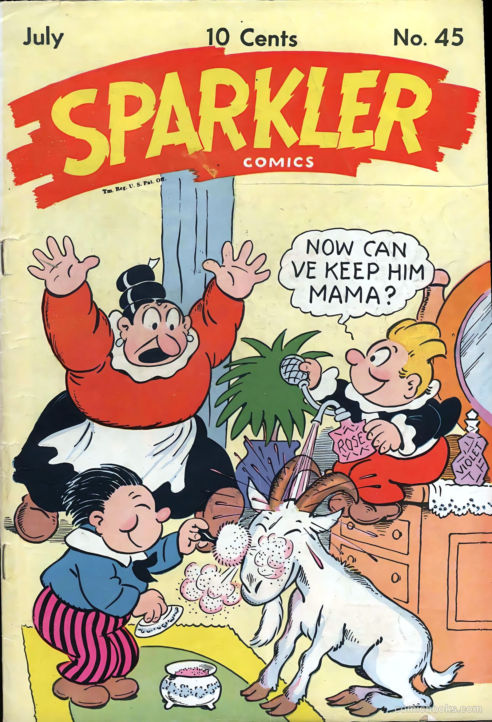 Sparkler Comics #45 — page 1 of 27