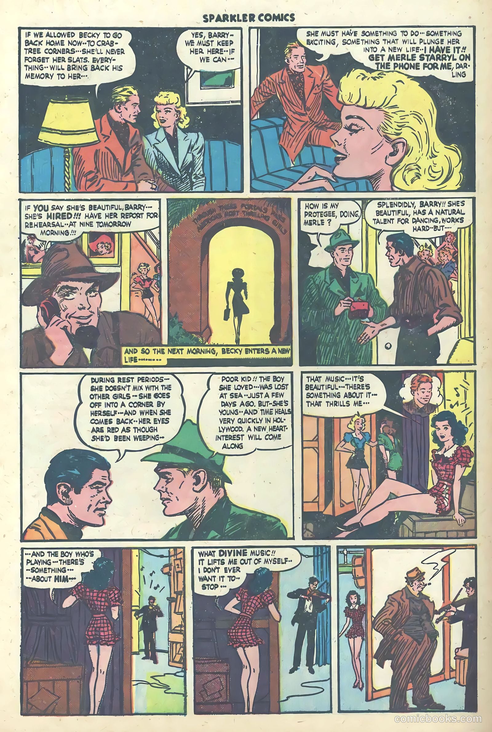 Sparkler Comics #45 — page 19 of 27