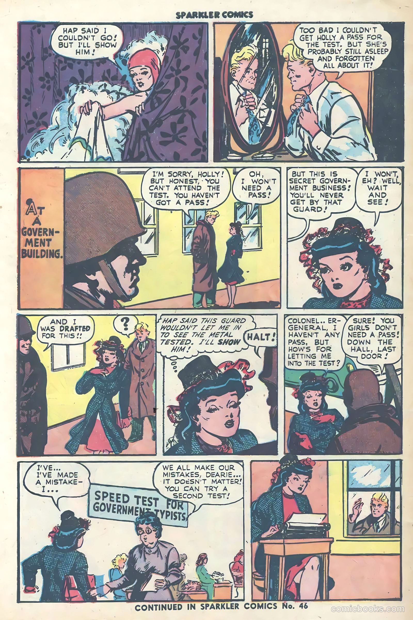 Sparkler Comics #45 — page 25 of 27