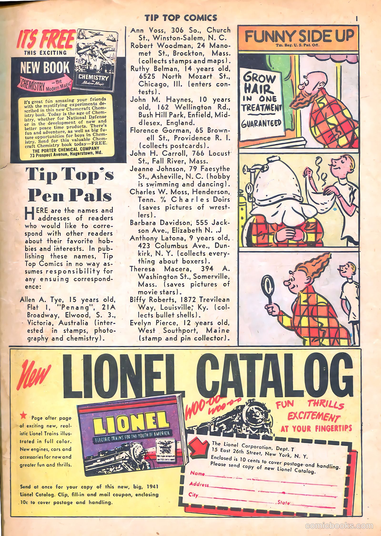 Tip Top Comics #68 — page 3 of 61