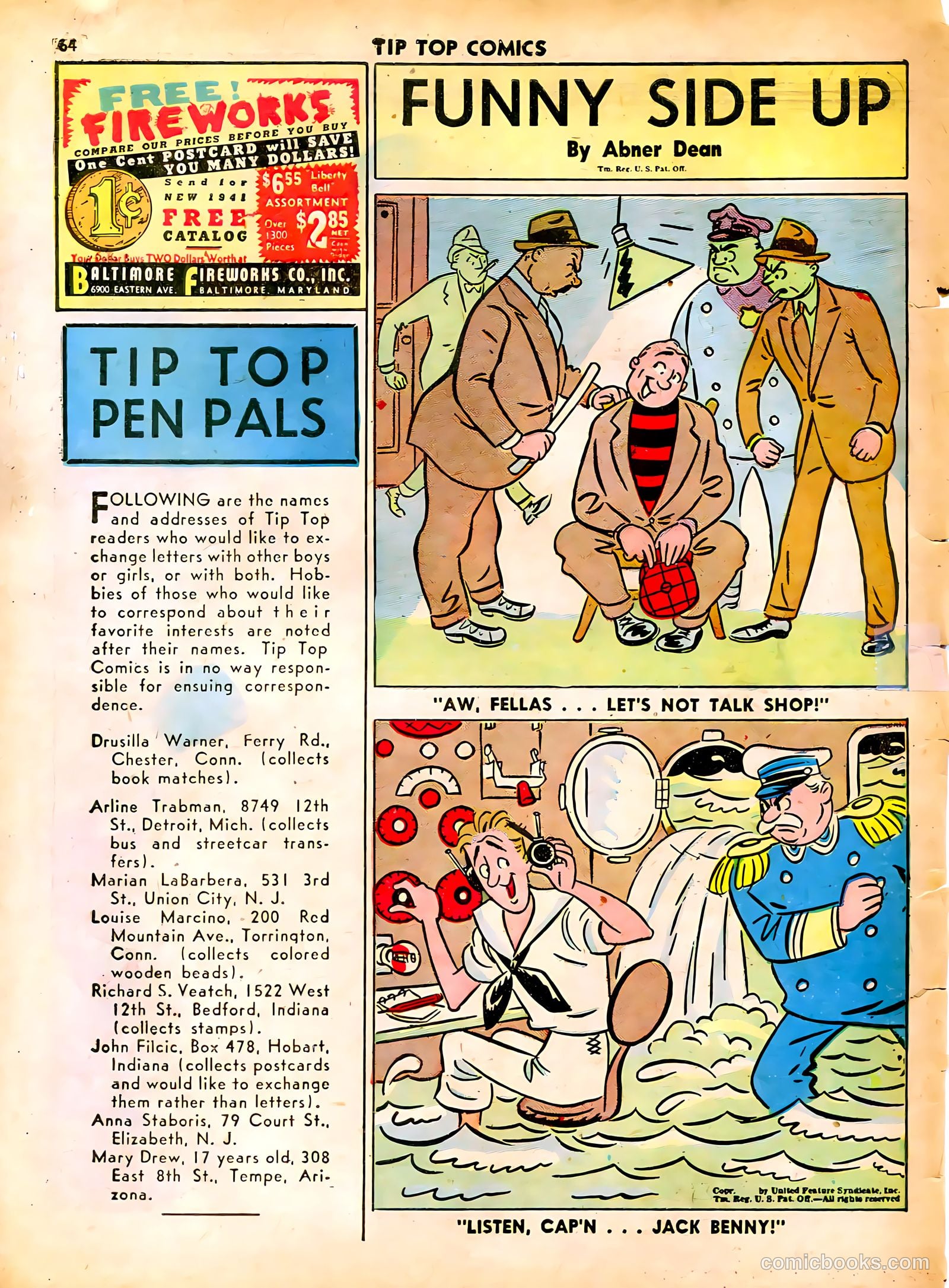 Tip Top Comics #61 — page 59 of 61