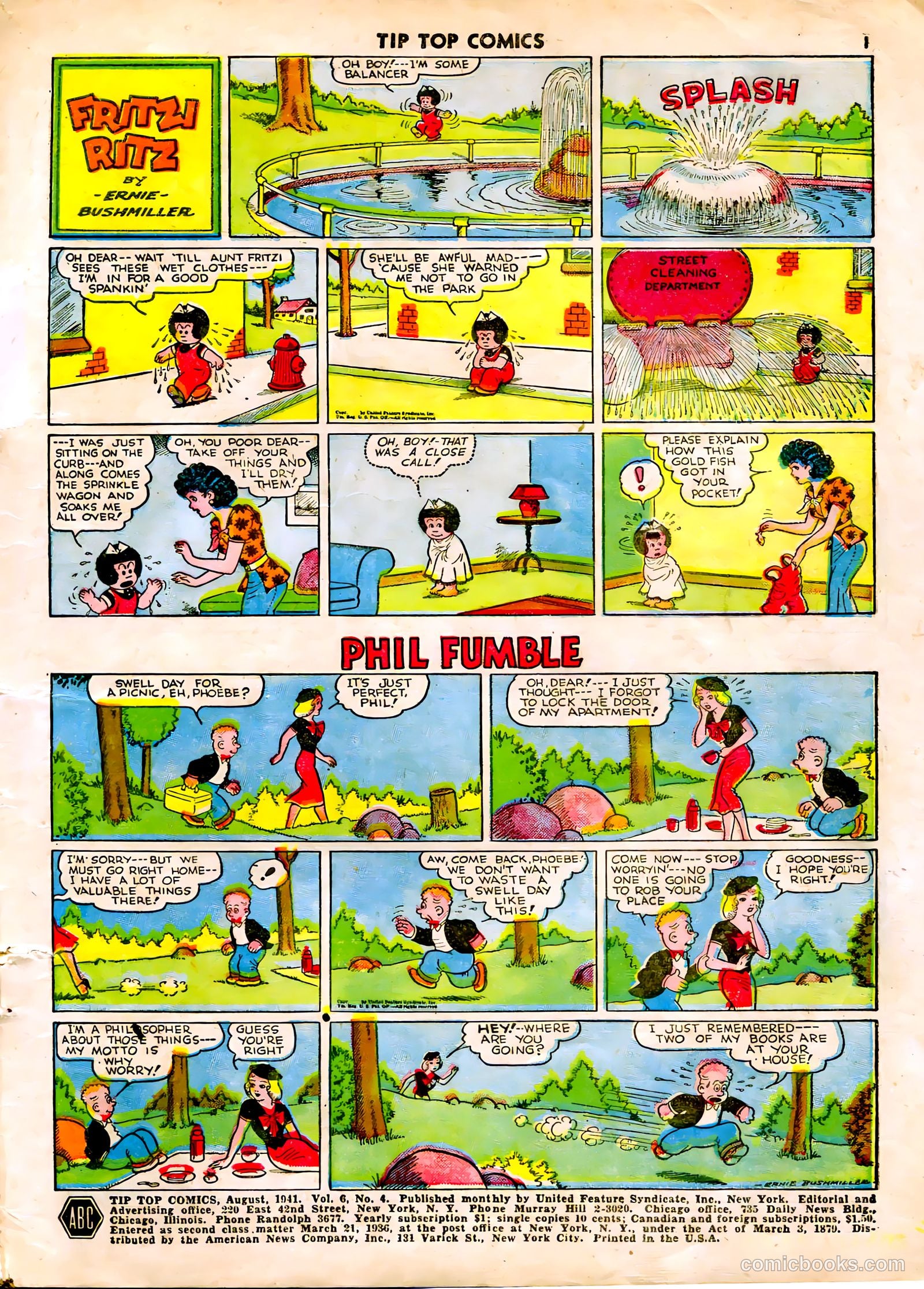 Tip Top Comics #64 — page 3 of 57