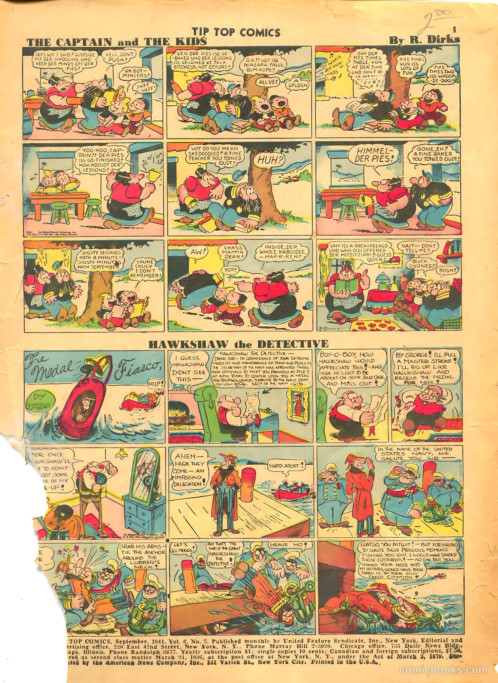 Tip Top Comics #65 — page 3 of 61
