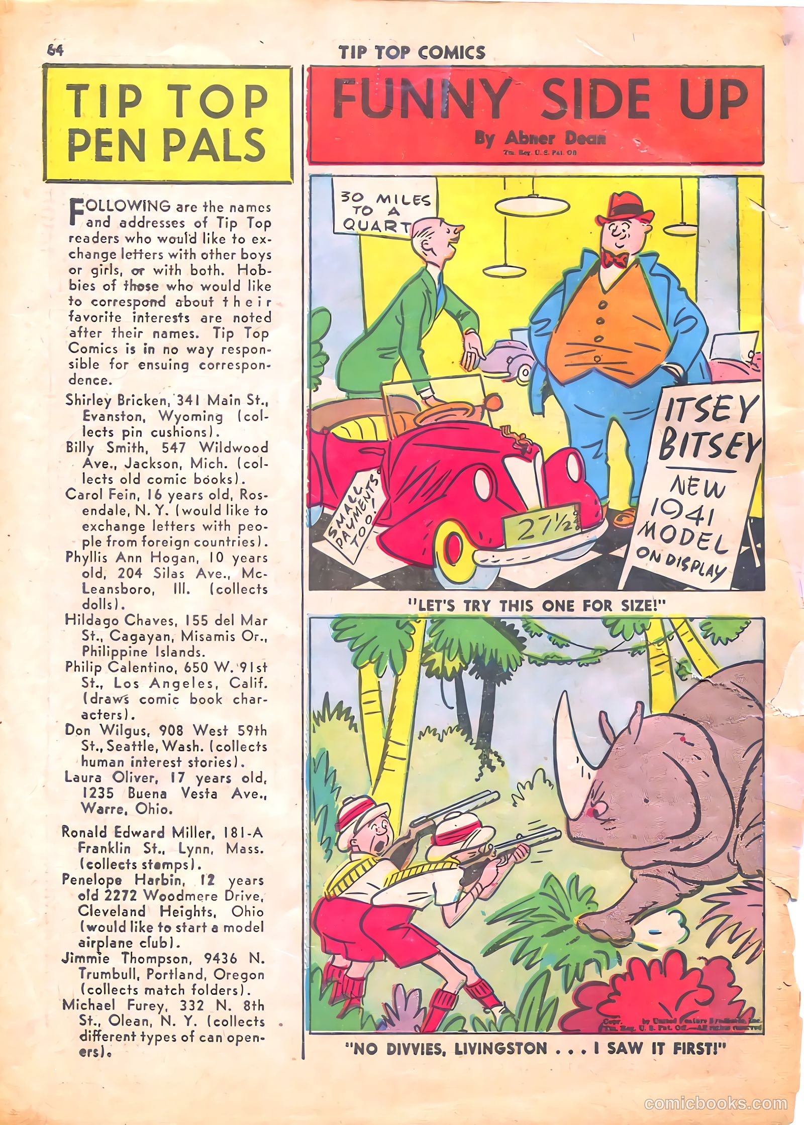 Tip Top Comics #65 — page 59 of 61