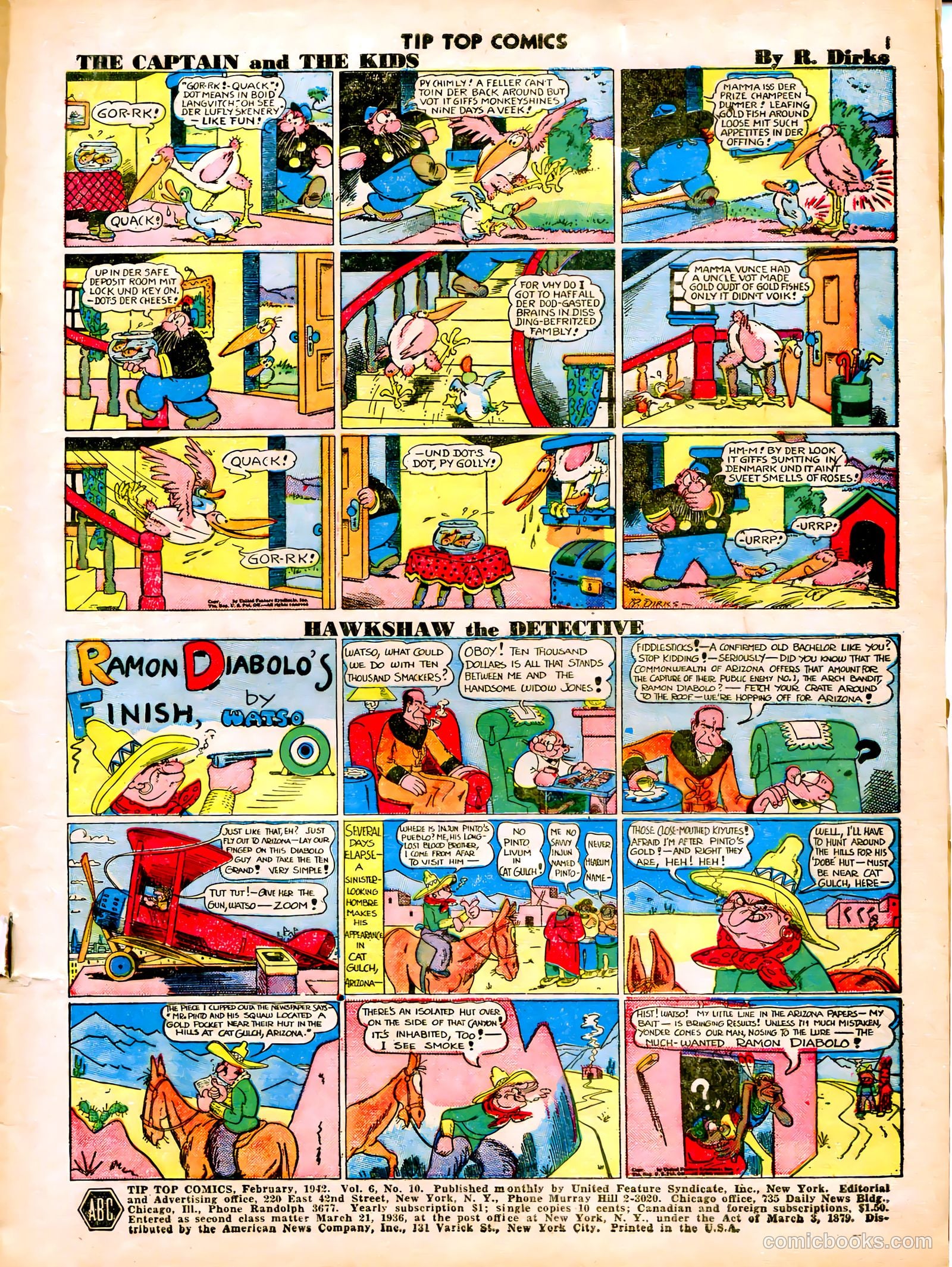 Tip Top Comics #70 — page 3 of 61
