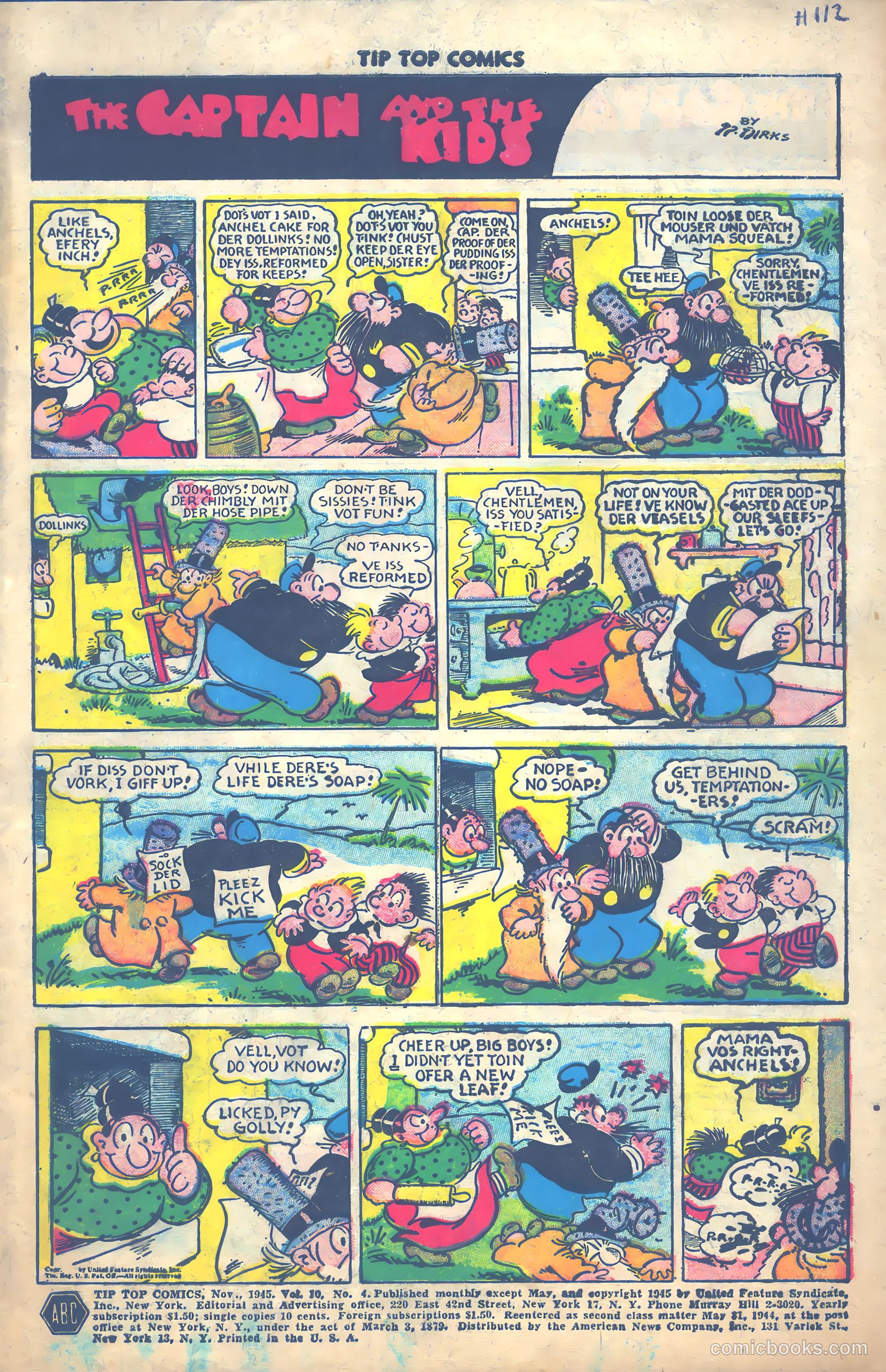 Tip Top Comics #112 — page 2 of 43