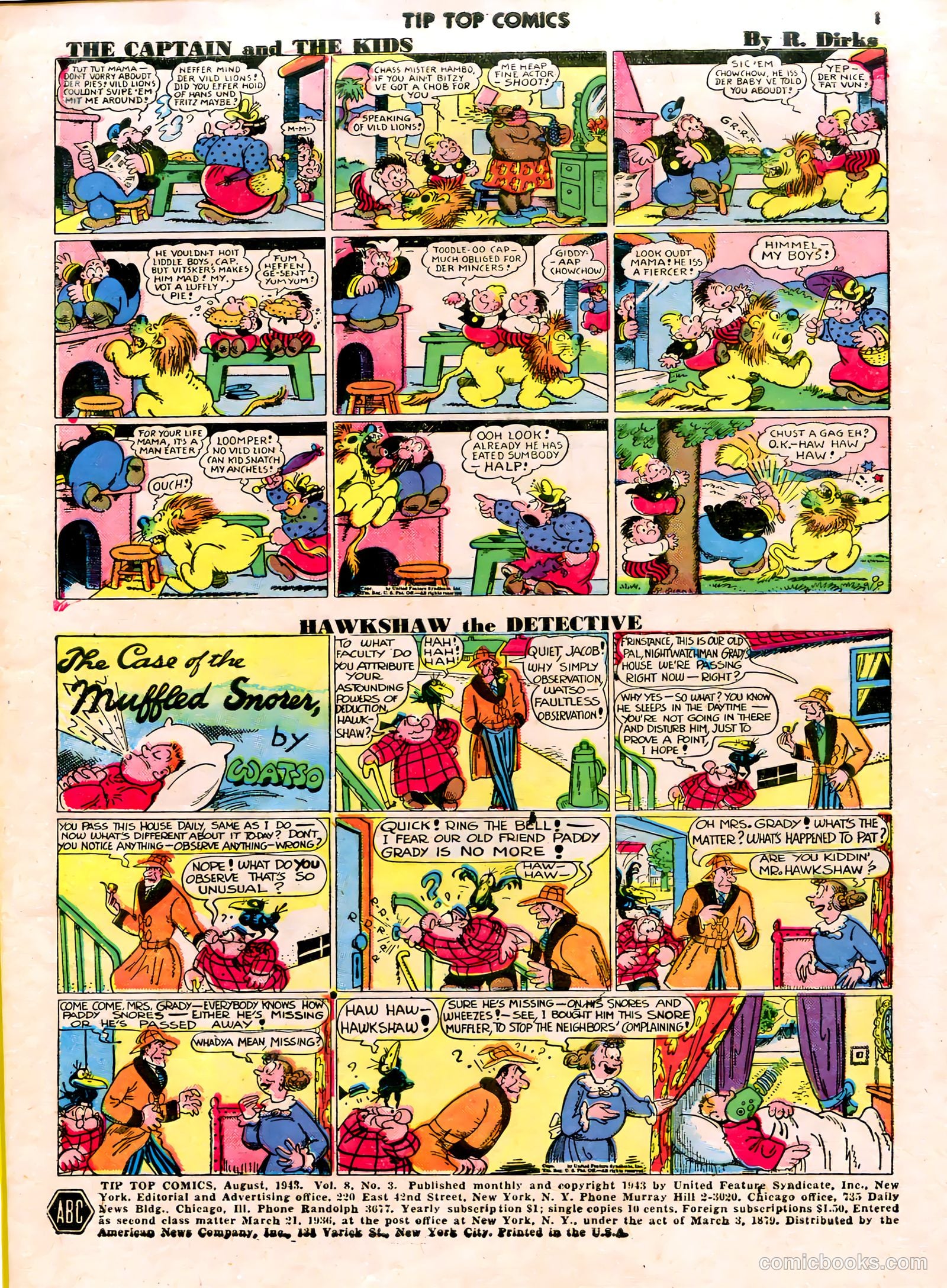 Tip Top Comics #87 — page 3 of 61