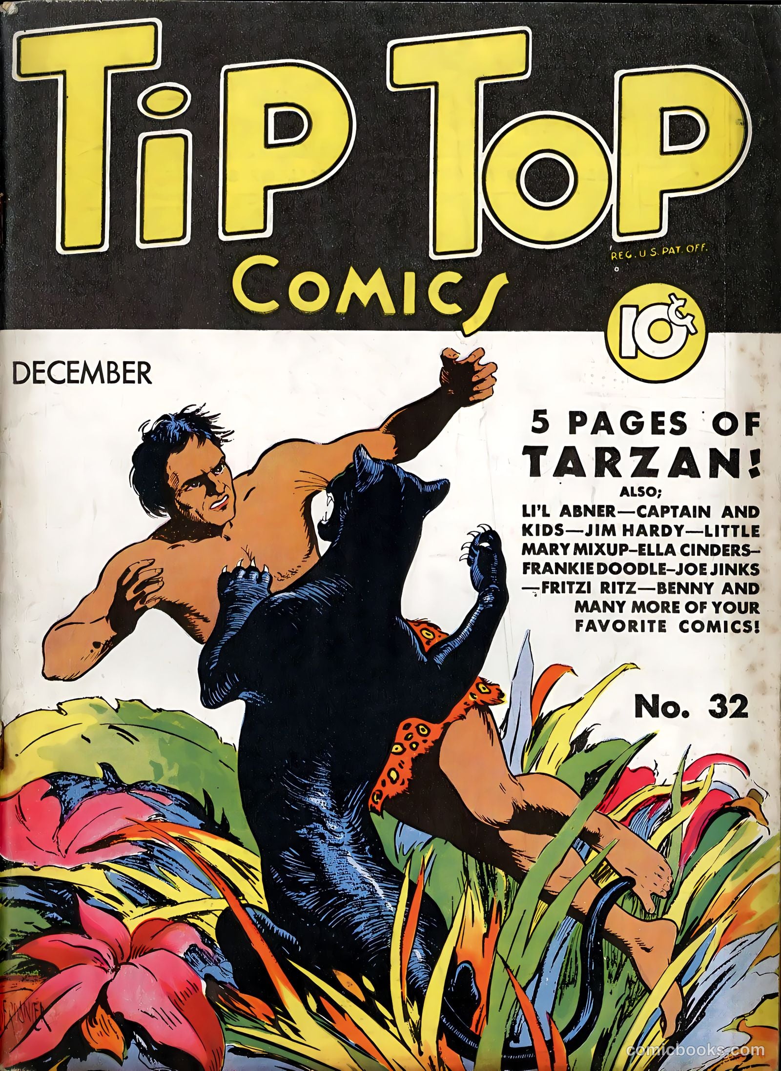 Tip Top Comics #32 — page 1 of 56