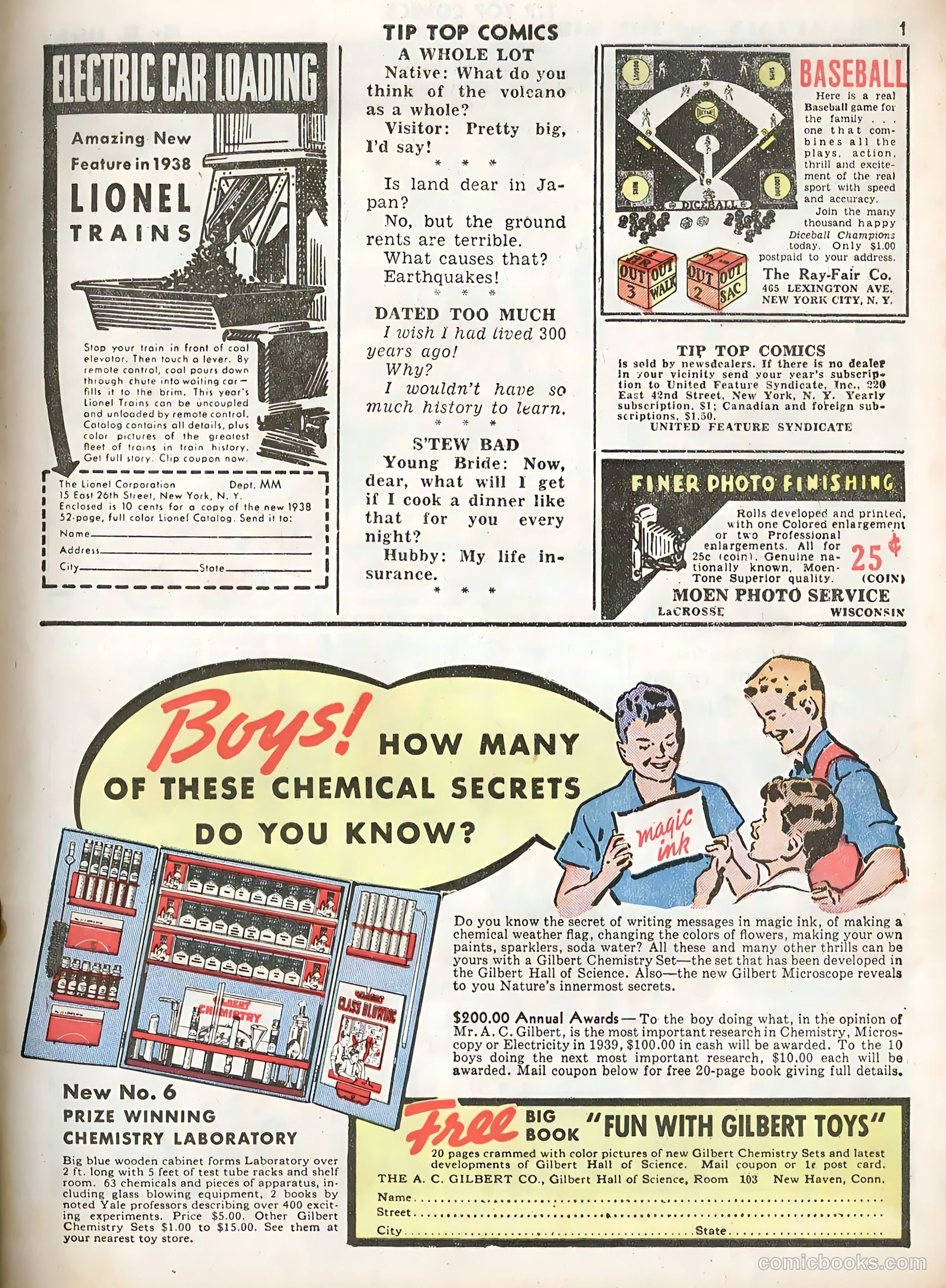Tip Top Comics #32 — page 3 of 56