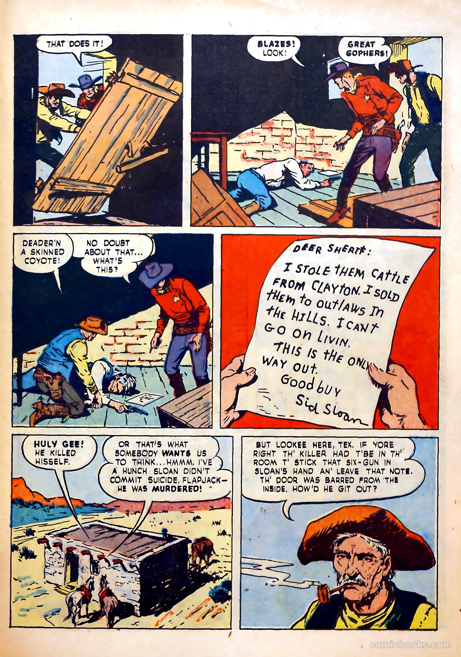 Tex Granger #22 — page 22 of 35