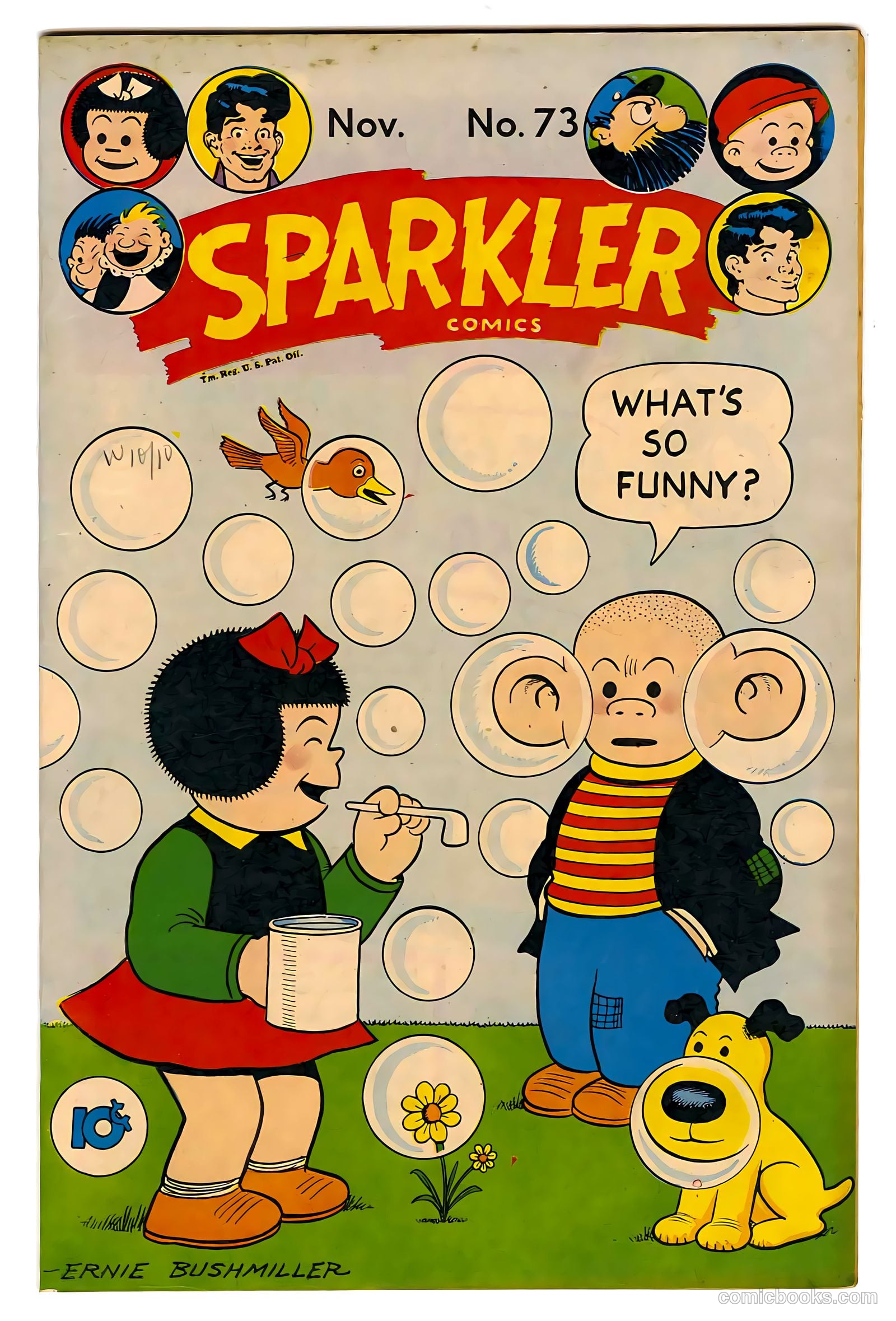 Sparkler Comics #73 — page 1 of 31