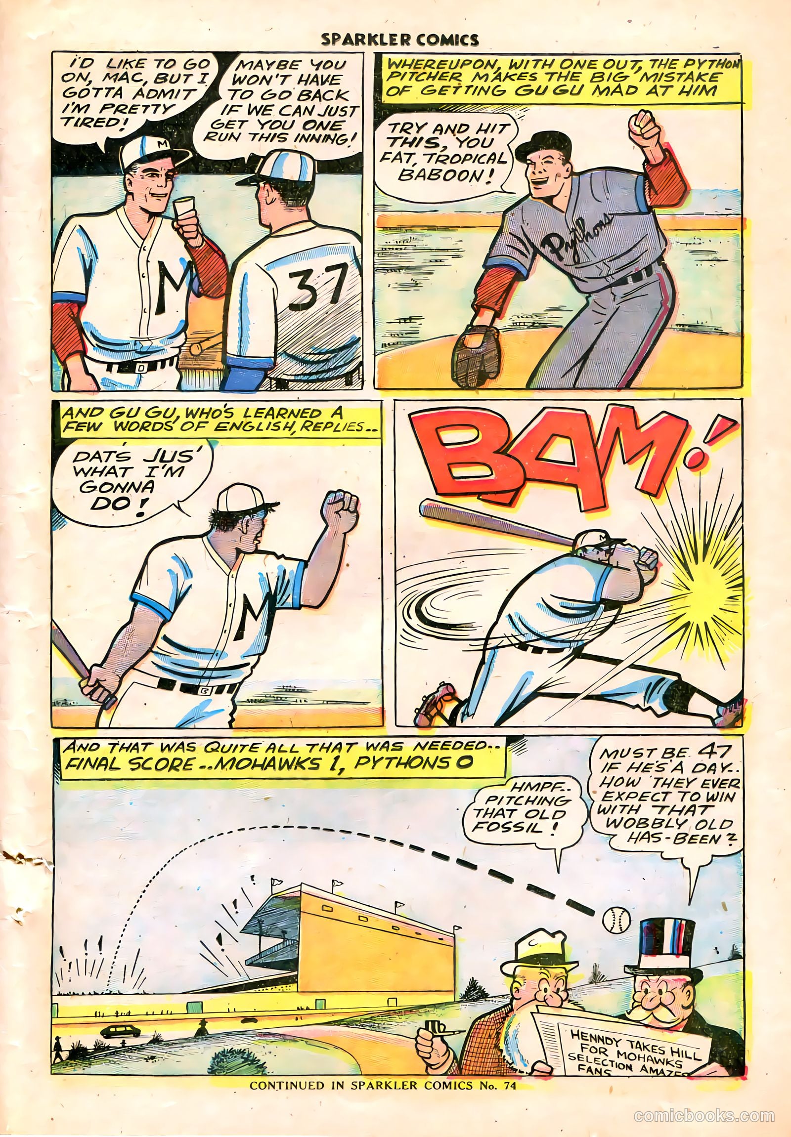 Sparkler Comics #73 — page 16 of 31