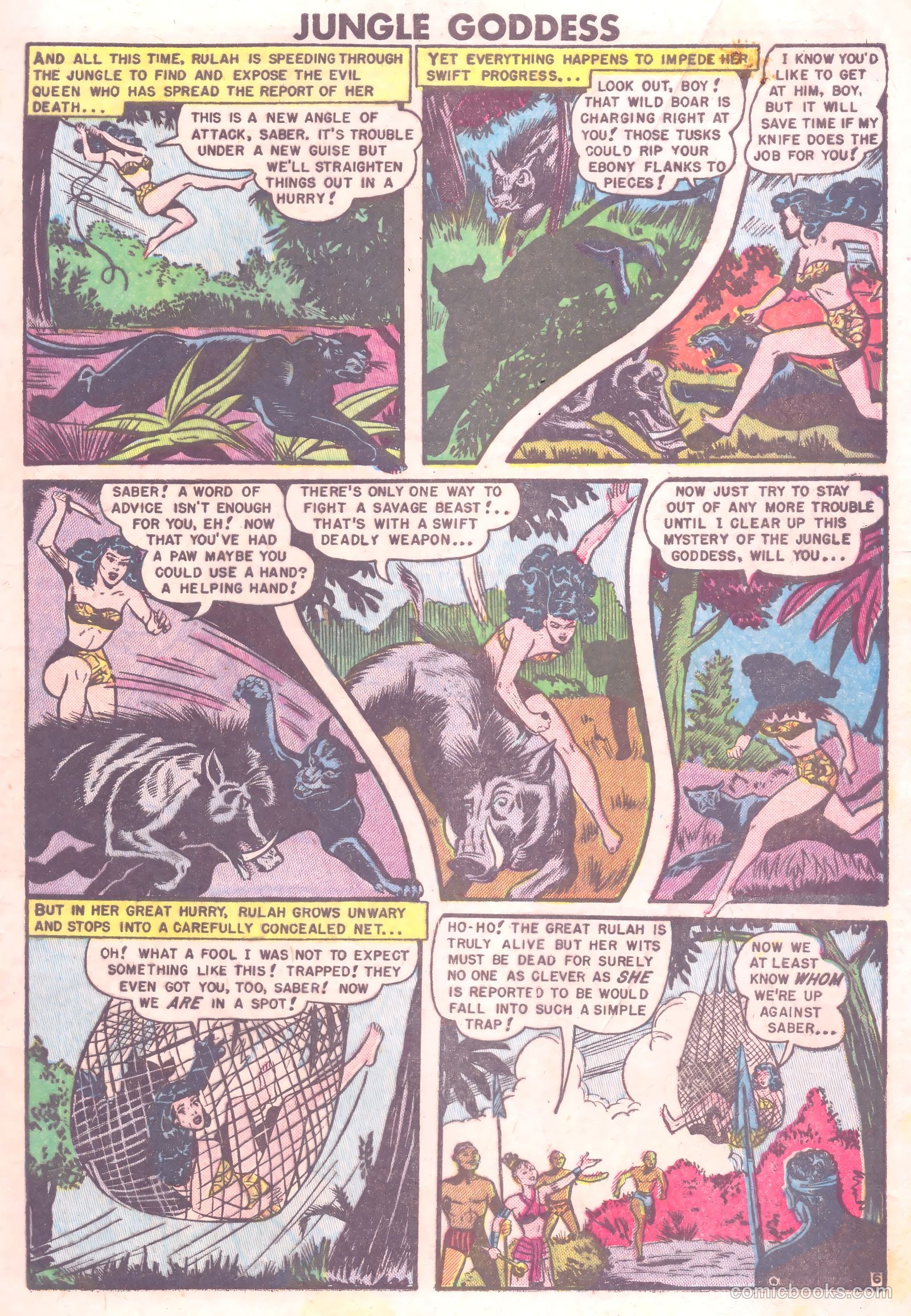 Rulah Jungle Goddess #27 — page 7 of 36
