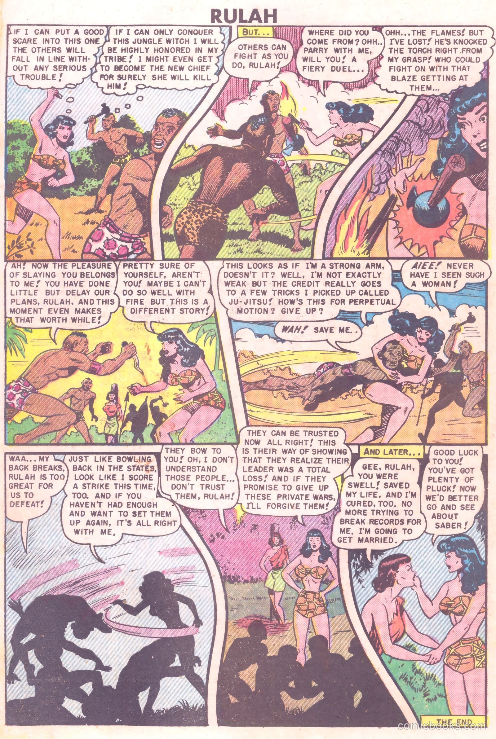 Rulah Jungle Goddess #27 — page 32 of 36
