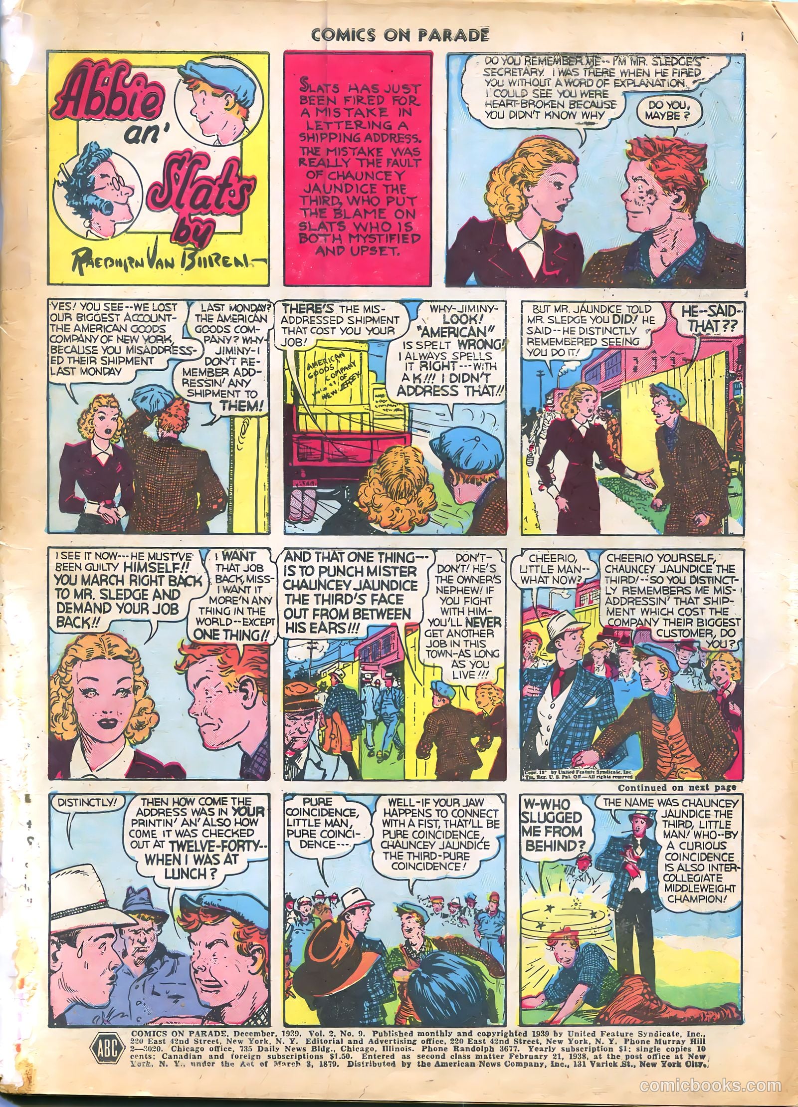 Comics on Parade #21 — page 3 of 55