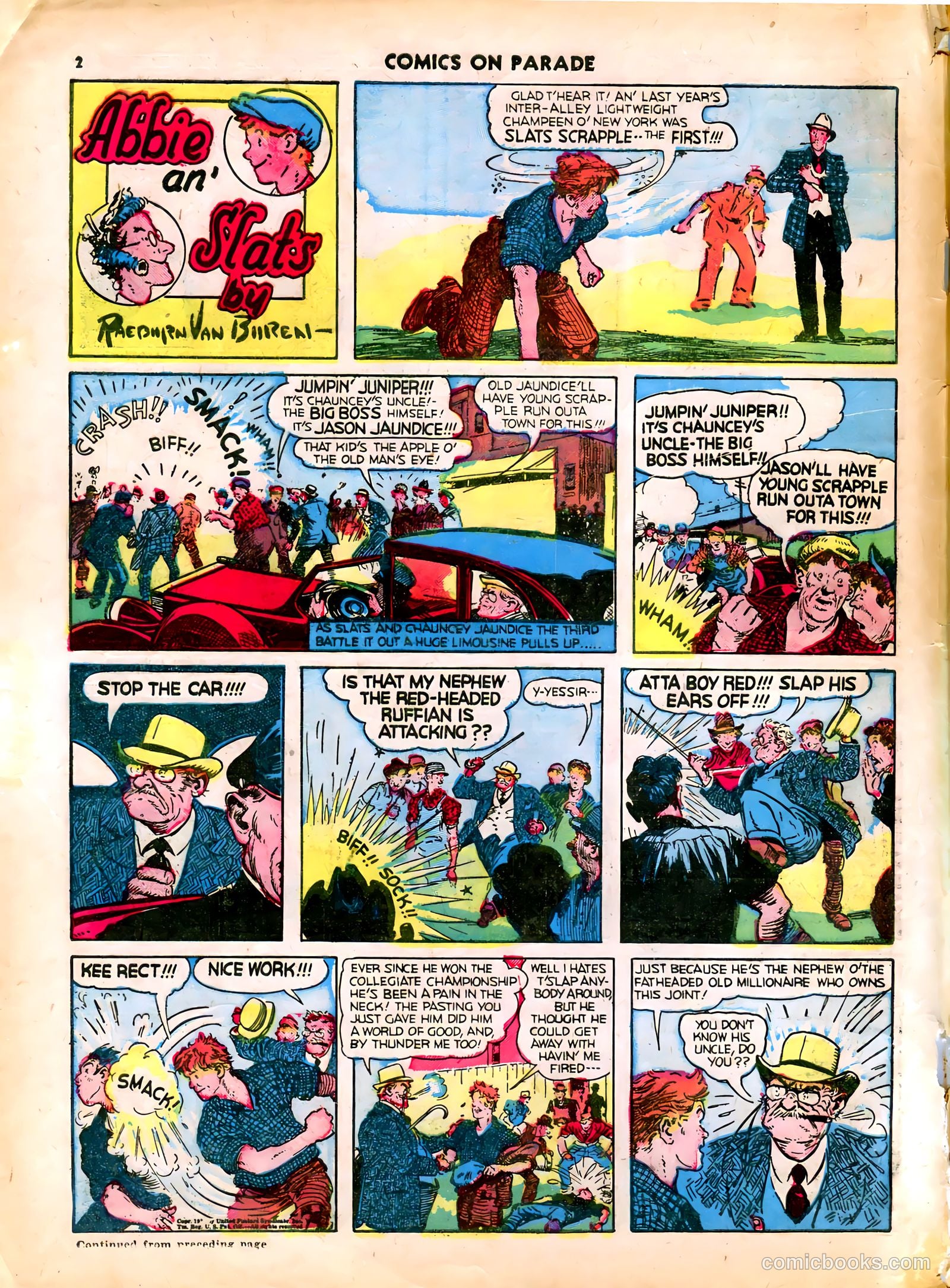 Comics on Parade #21 — page 4 of 55