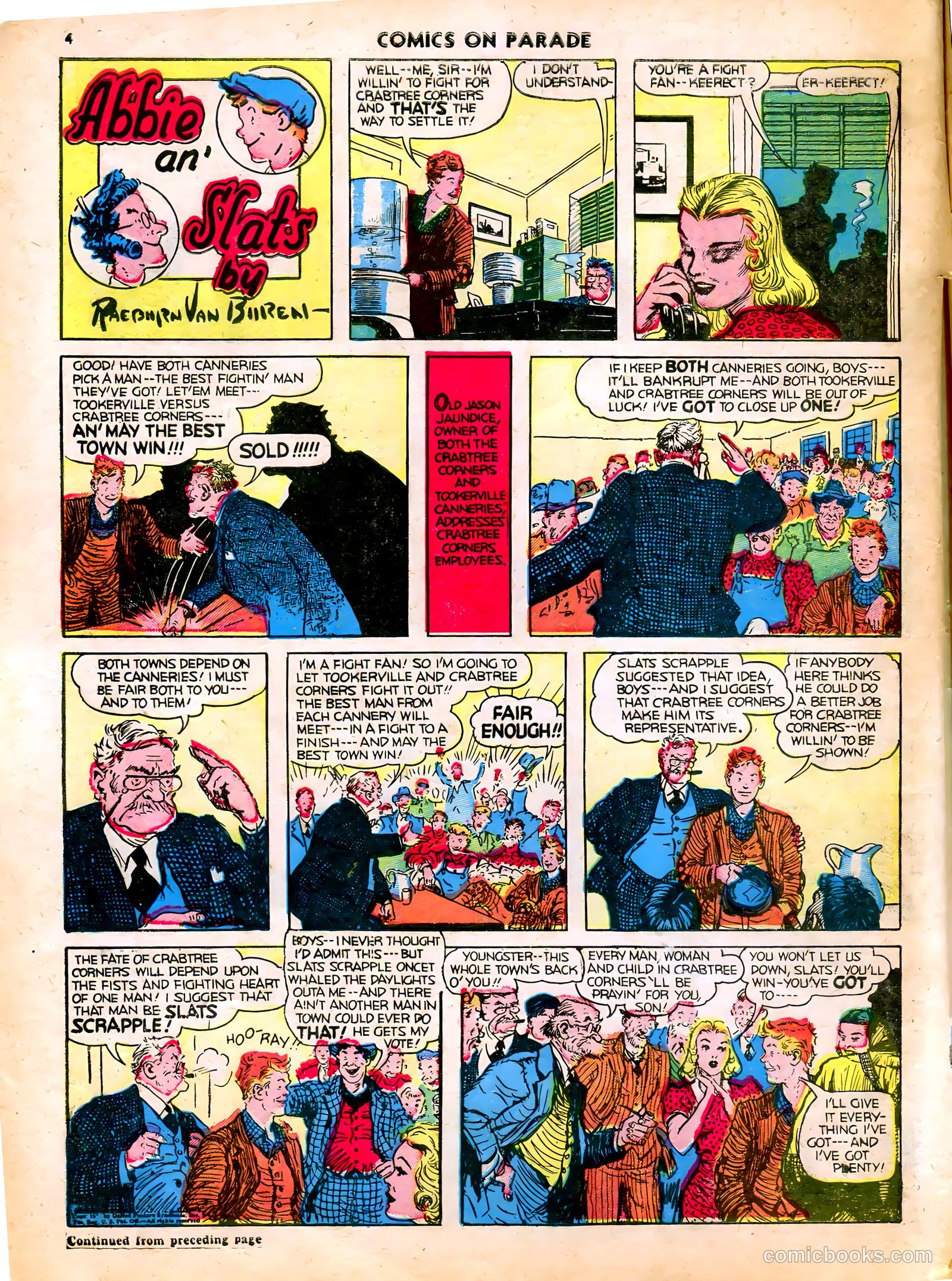 Comics on Parade #21 — page 6 of 55