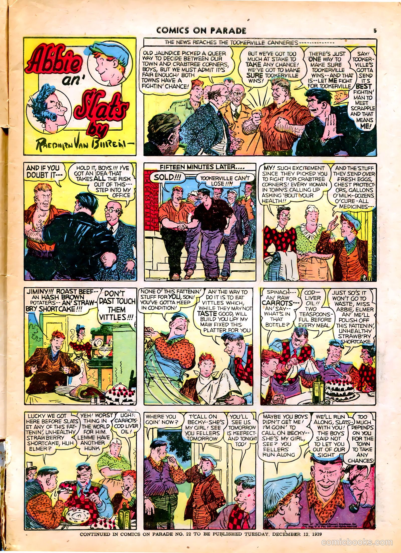 Comics on Parade #21 — page 7 of 55