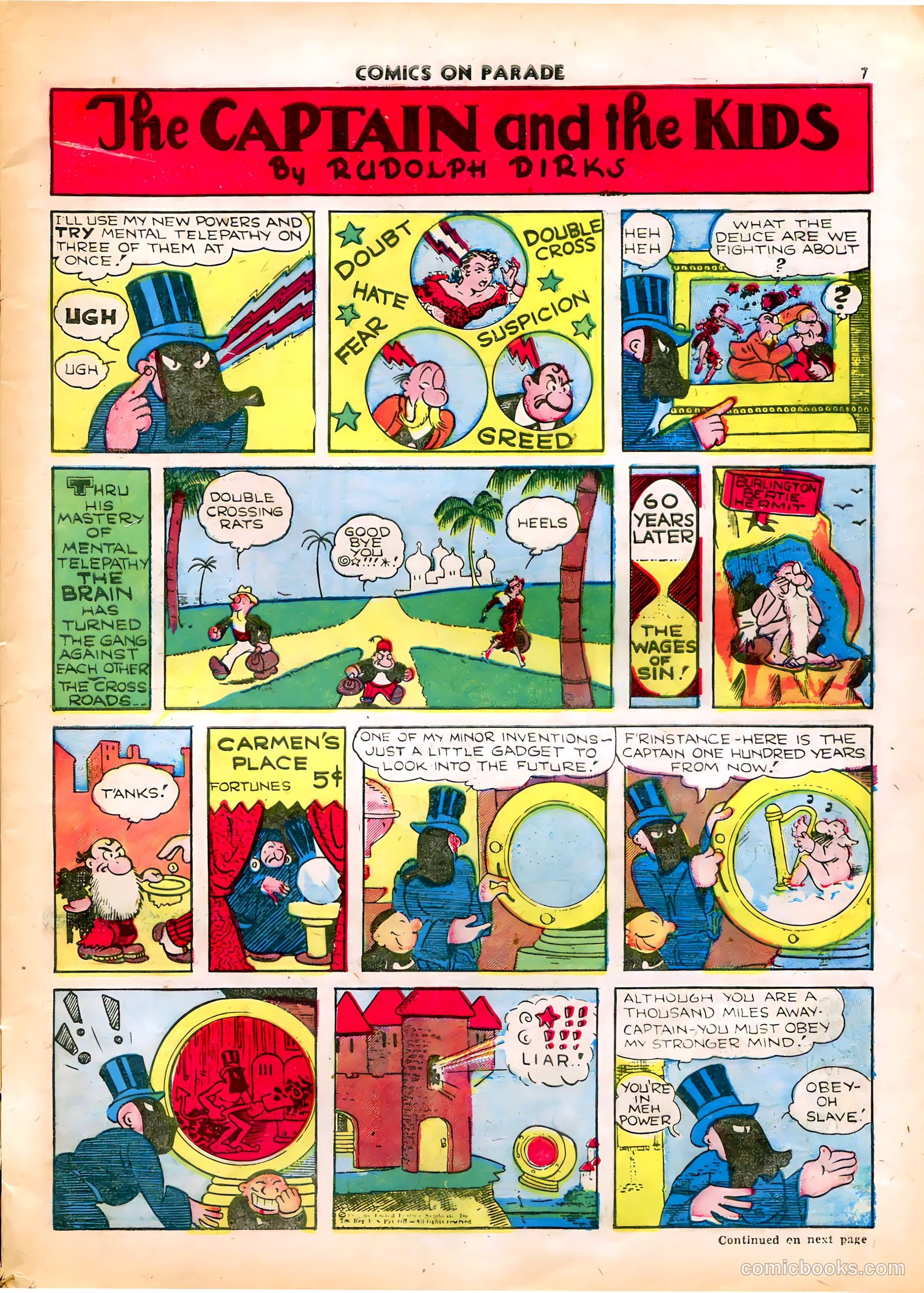 Comics on Parade #21 — page 9 of 55