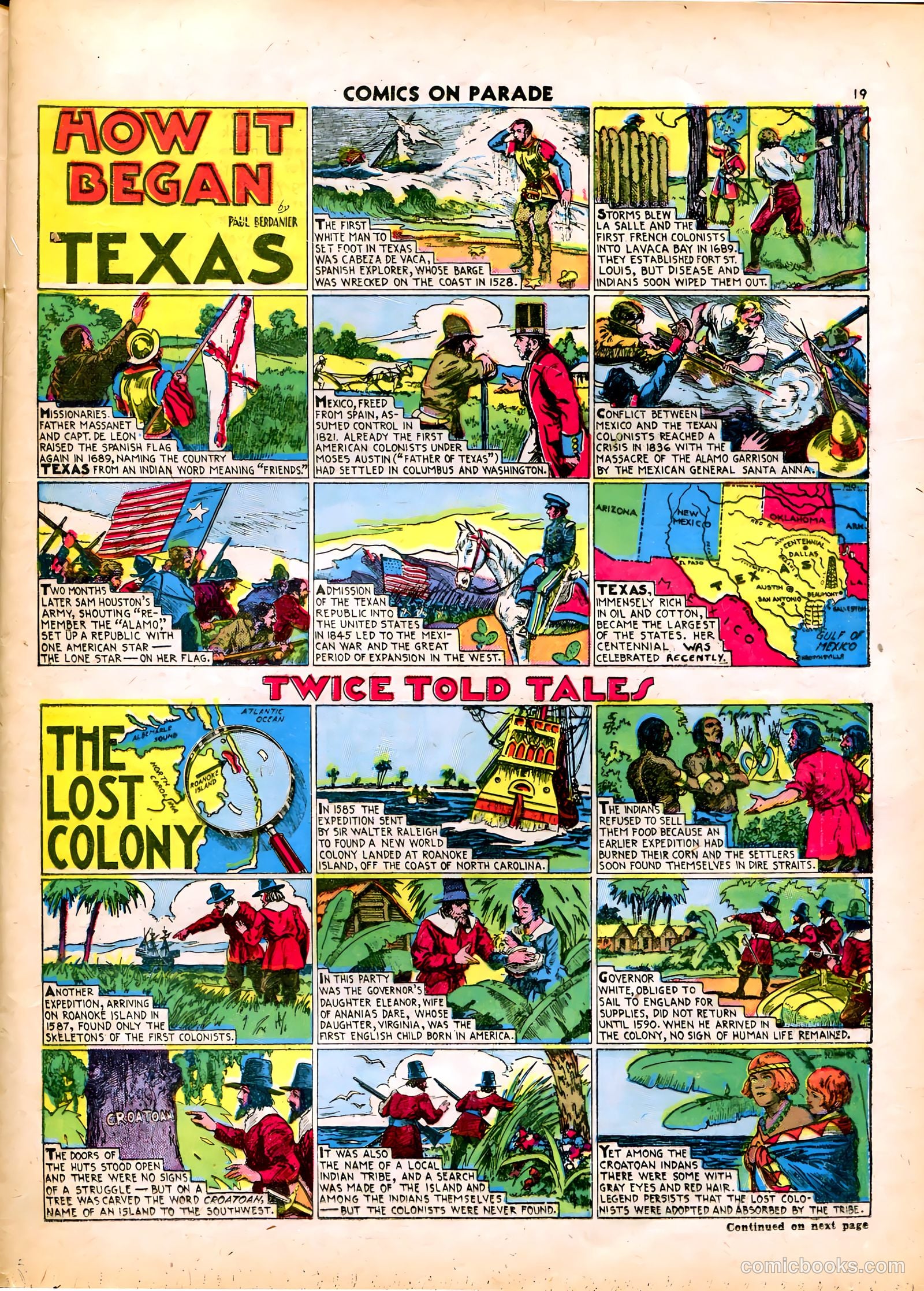 Comics on Parade #21 — page 16 of 55