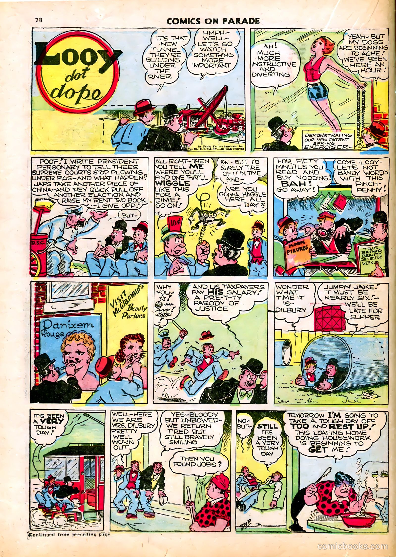 Comics on Parade #21 — page 25 of 55