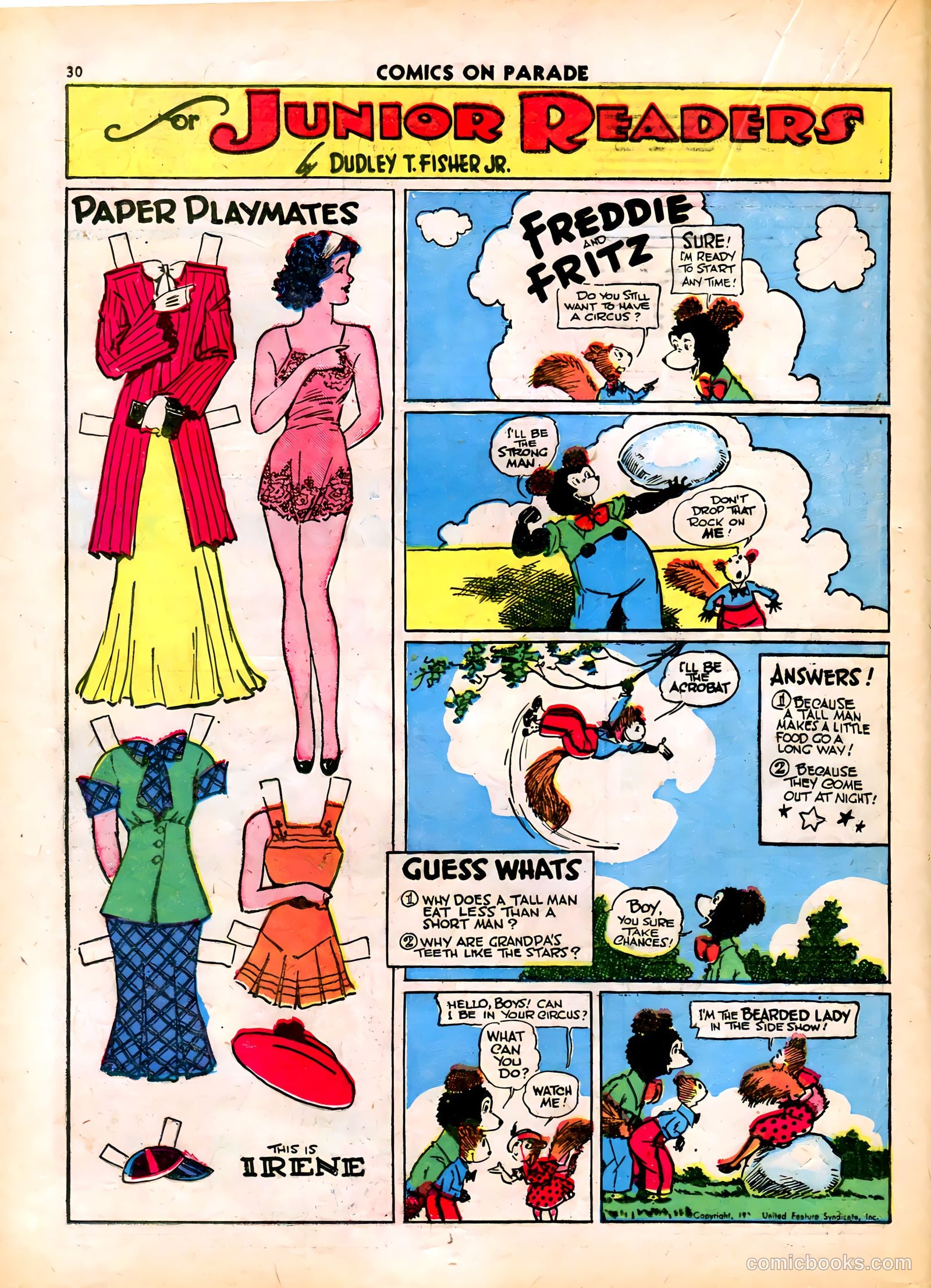 Comics on Parade #21 — page 27 of 55