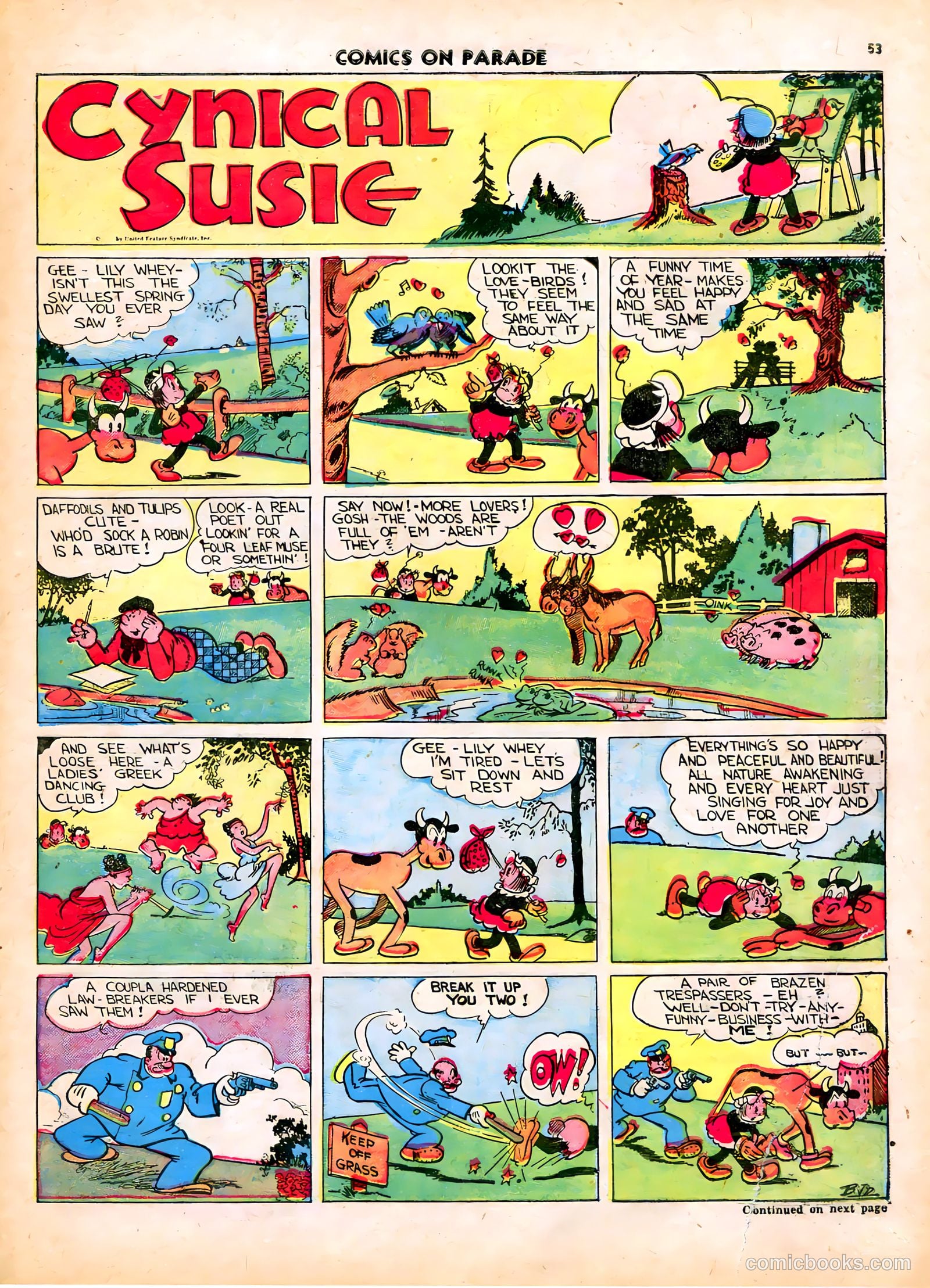 Comics on Parade #21 — page 48 of 55