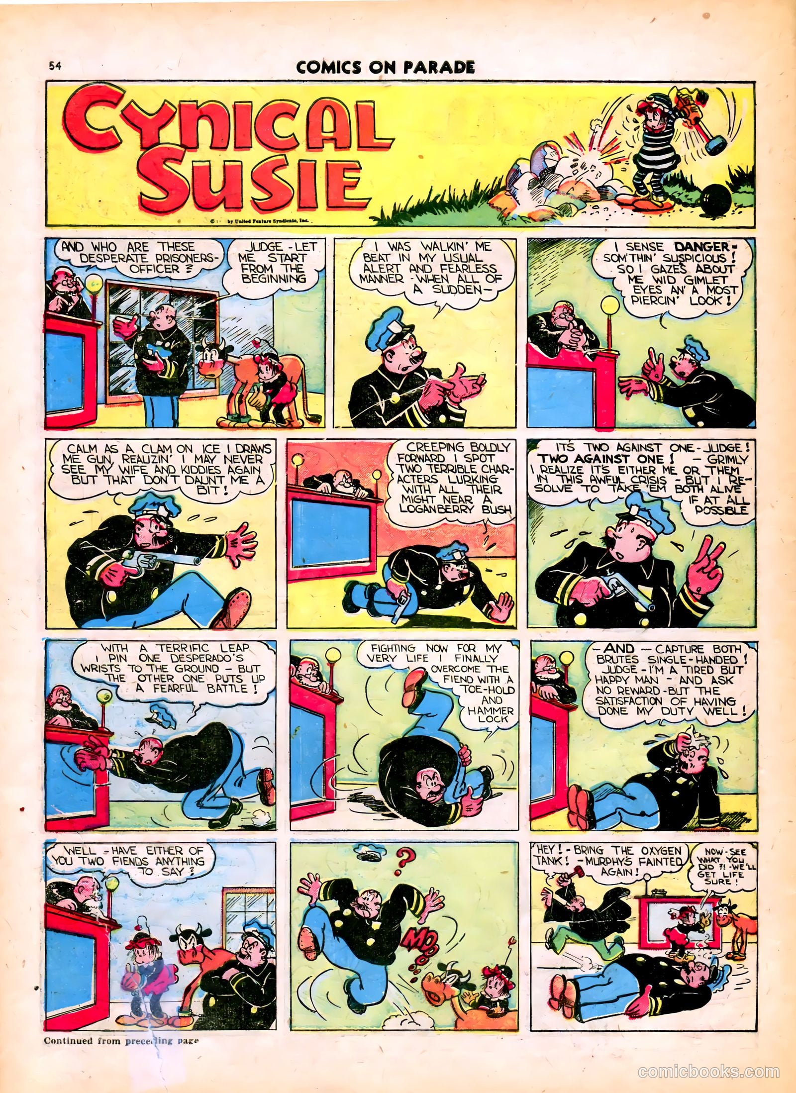 Comics on Parade #21 — page 49 of 55