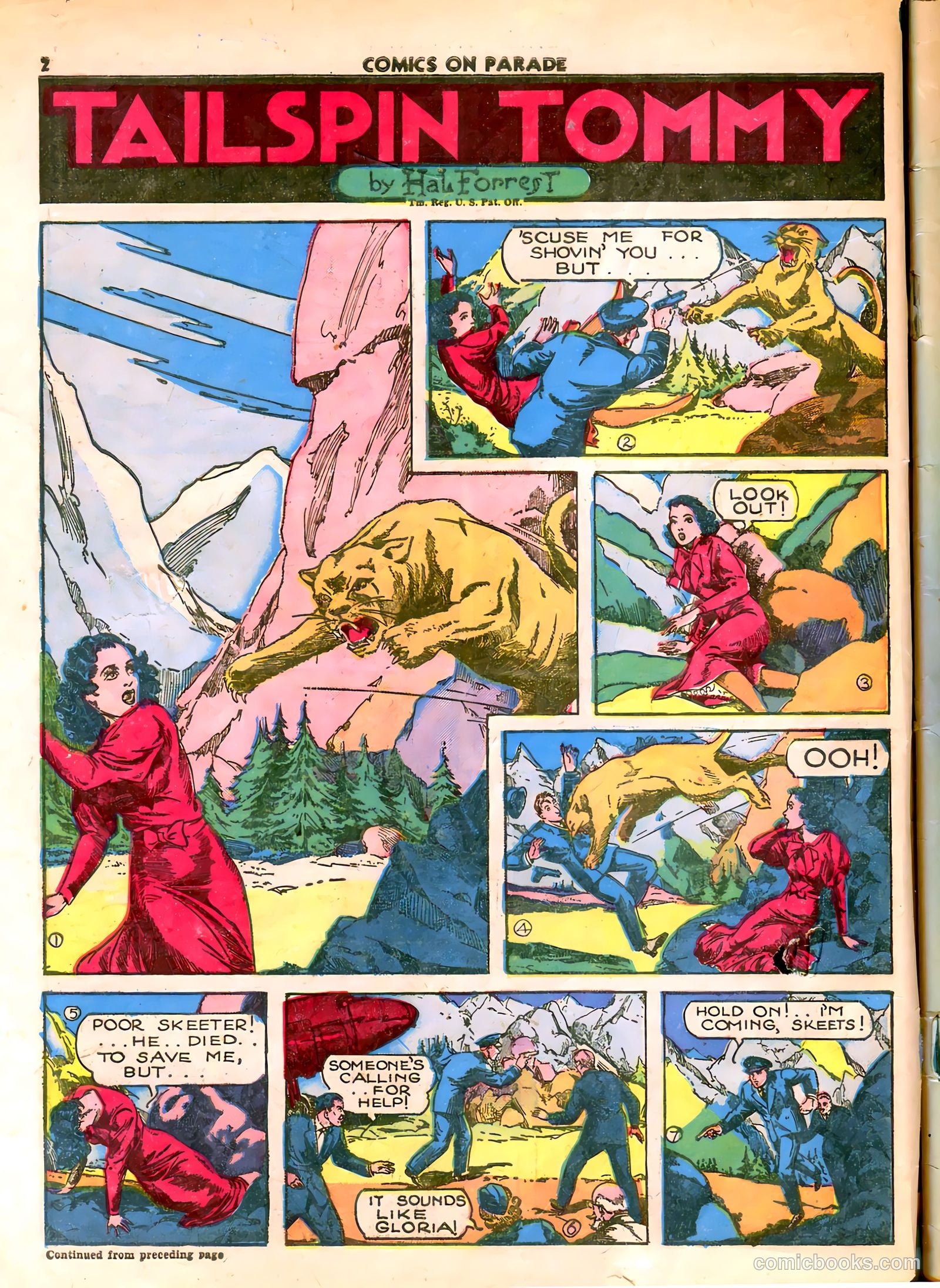 Comics on Parade #24 — page 4 of 54