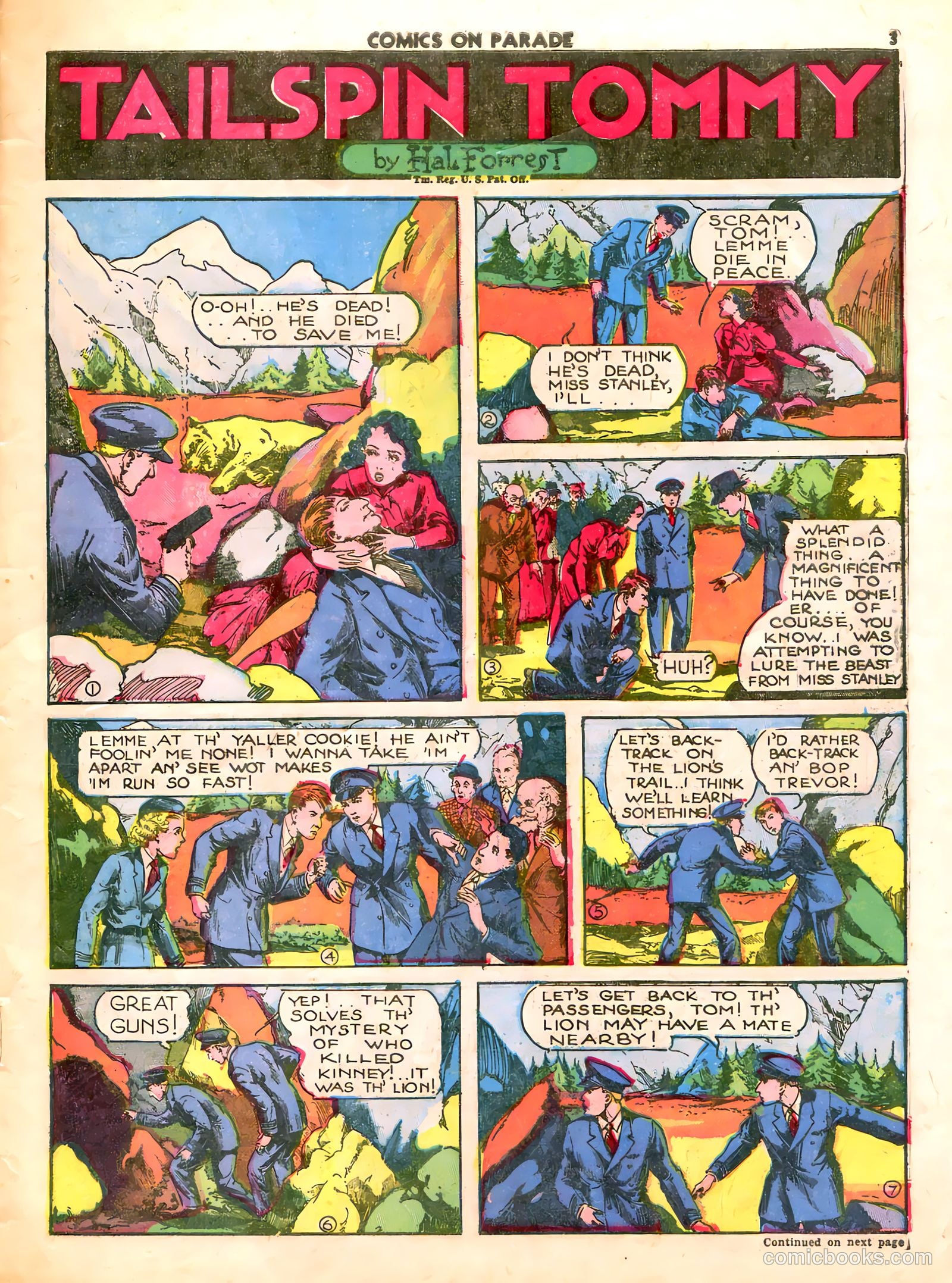 Comics on Parade #24 — page 5 of 54