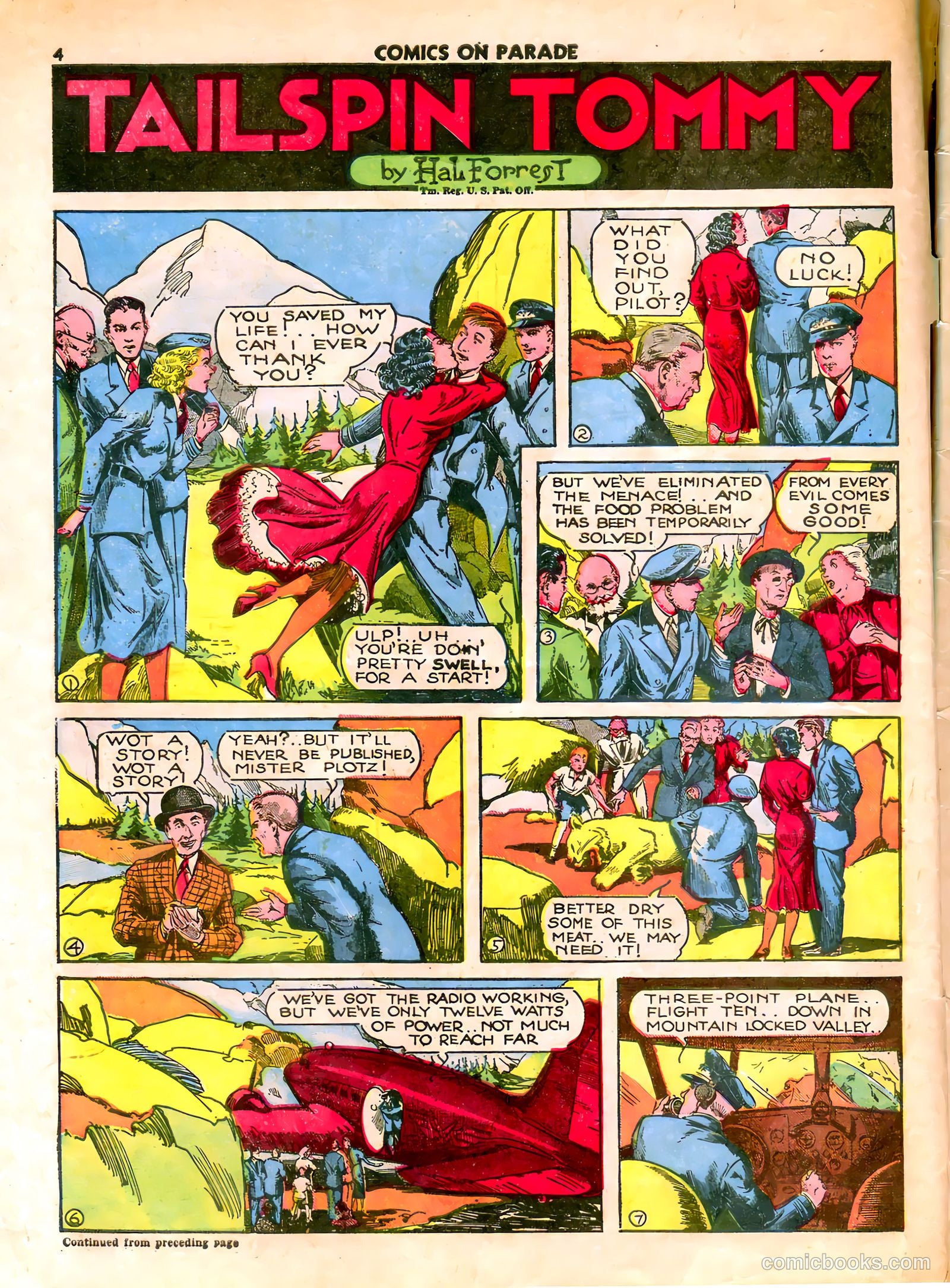 Comics on Parade #24 — page 6 of 54