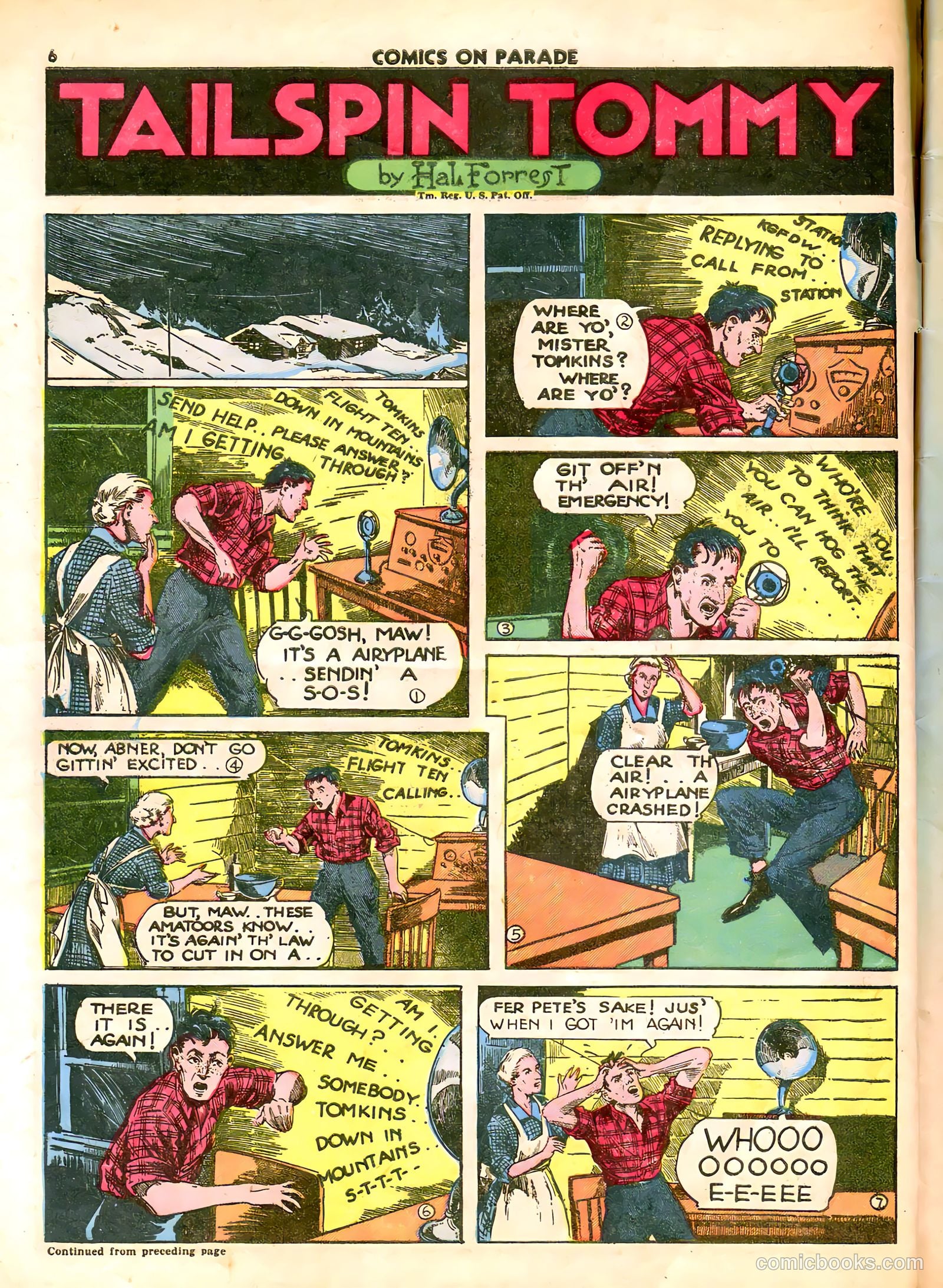 Comics on Parade #24 — page 8 of 54