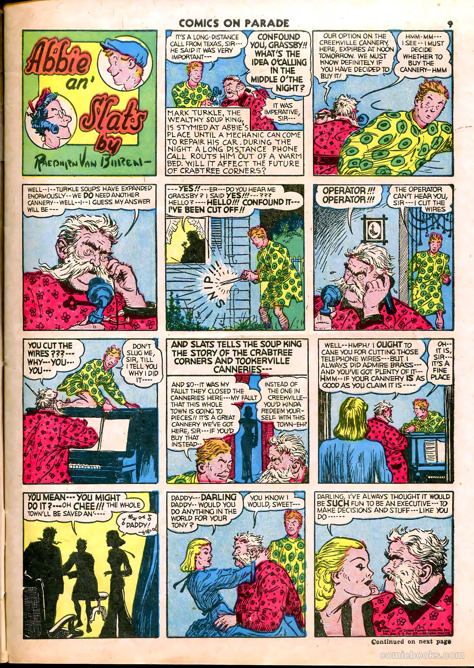 Comics on Parade #24 — page 11 of 54